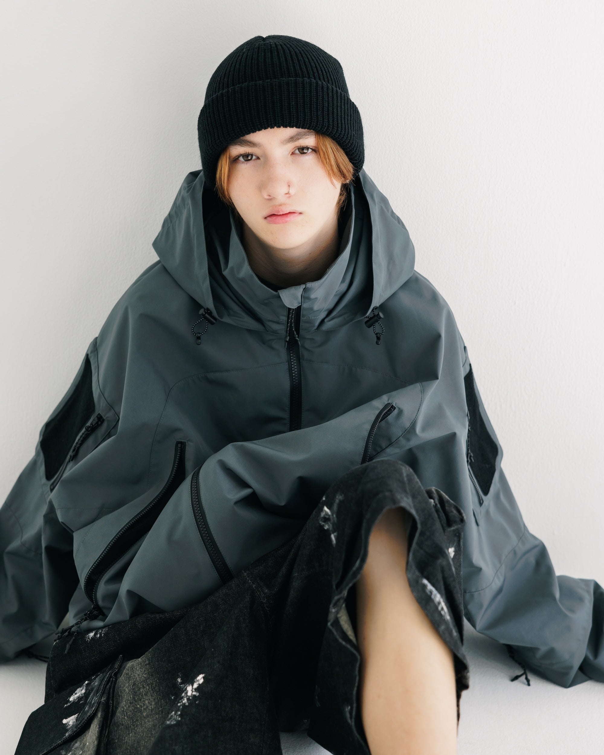 【2.8 SAT 20:00- IN STOCK】+phenix WINDSTOPPER® by GORE-TEX LABS CITY MILITARY JACKET (GRAPHAITE GRAY)