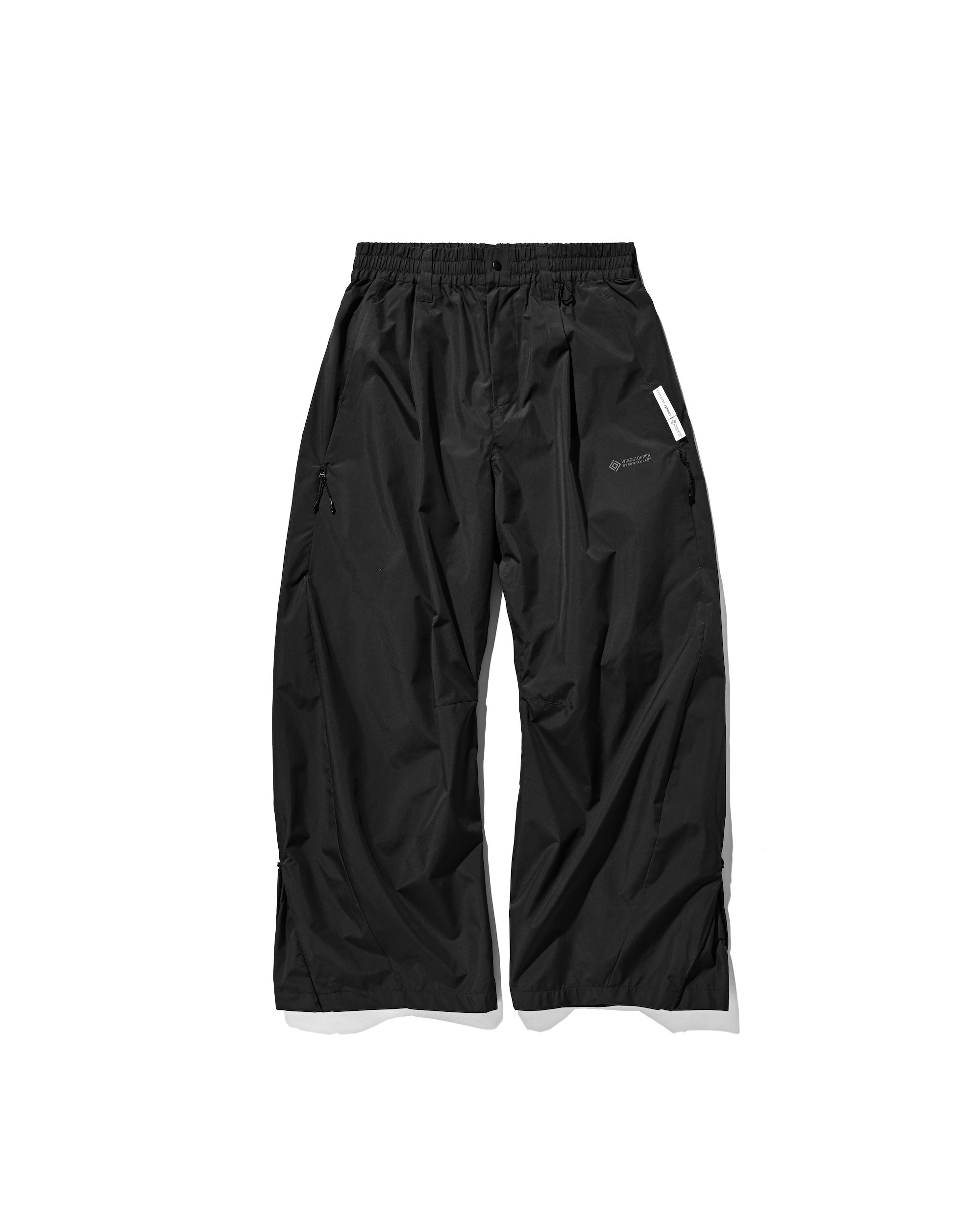 【10.29 WED 20:00- IN STOCK】+phenix WINDSTOPPER® by GORE-TEX LABS TWILL CITY BARREL LEG PANTS (BLACK)