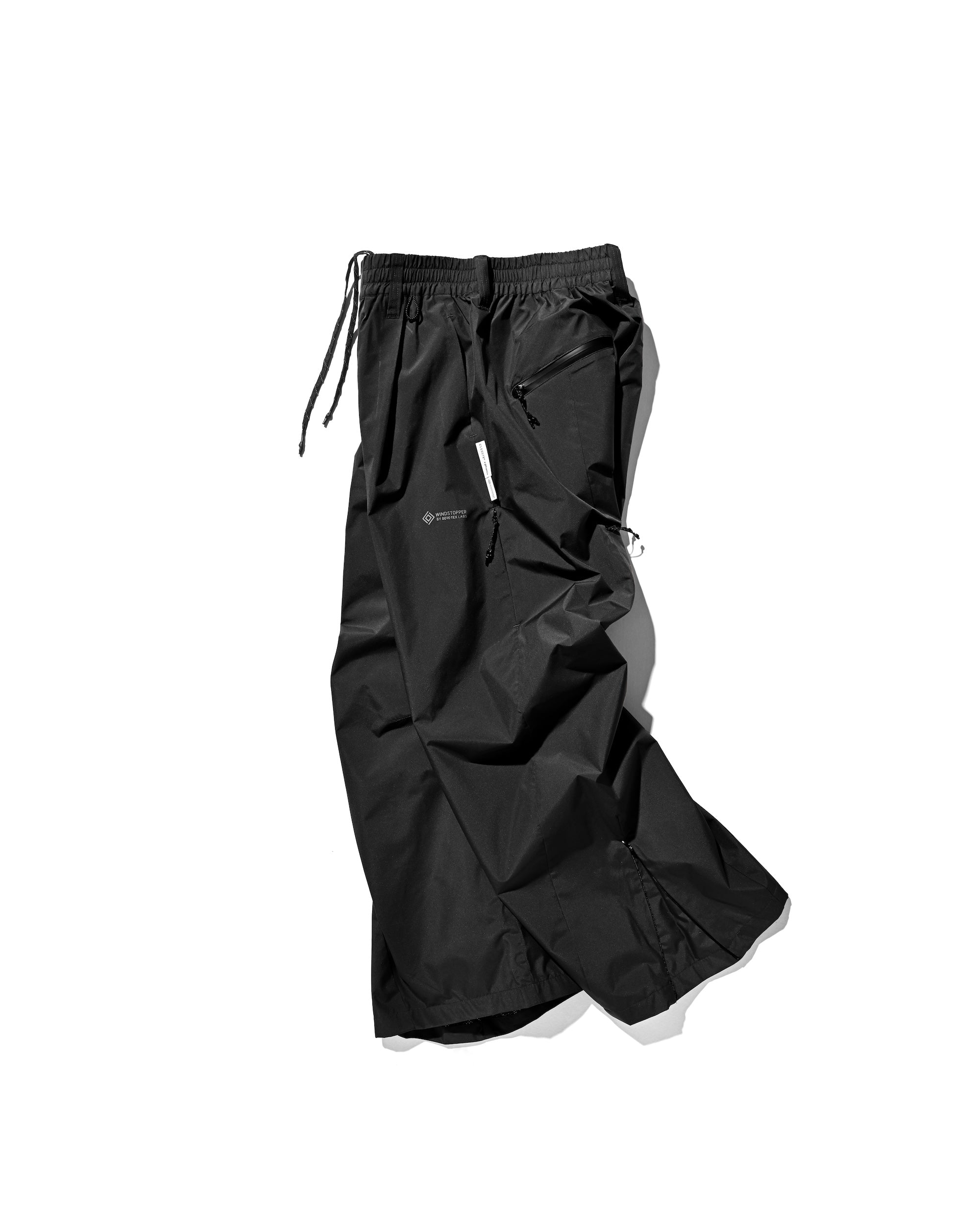 【10.29 WED 20:00- IN STOCK】+phenix WINDSTOPPER® by GORE-TEX LABS TWILL CITY BARREL LEG PANTS (BLACK)
