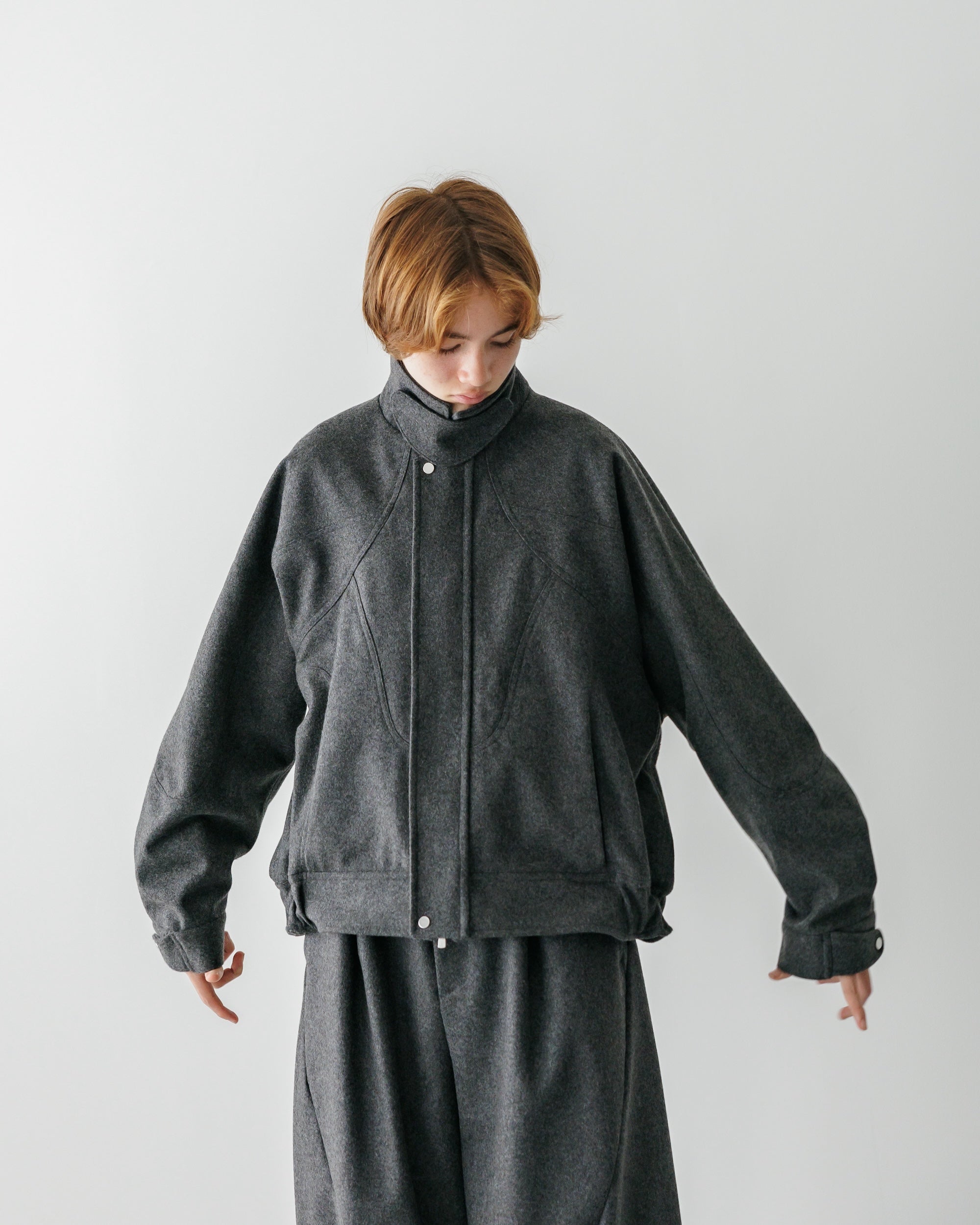 【12.18 WED 20:00- IN STOCK】WOOL MELTON FUTURE JACKET