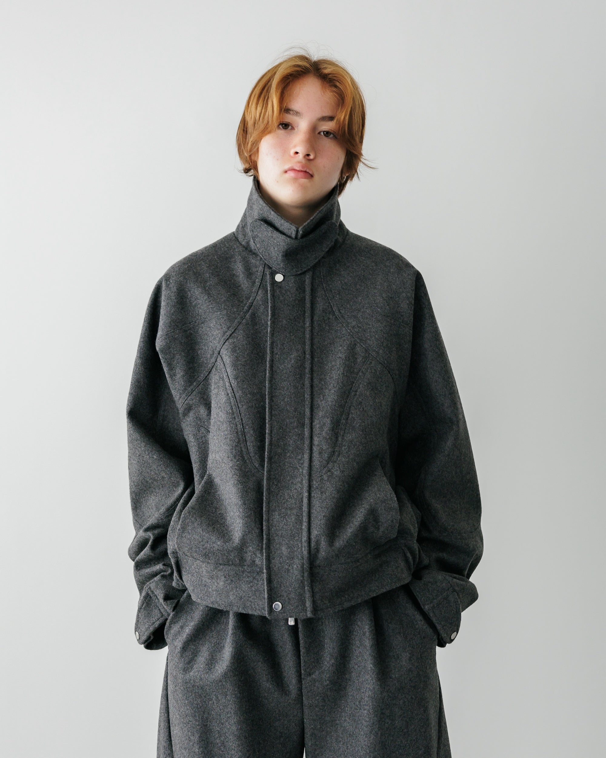 【12.18 WED 20:00- IN STOCK】WOOL MELTON FUTURE JACKET