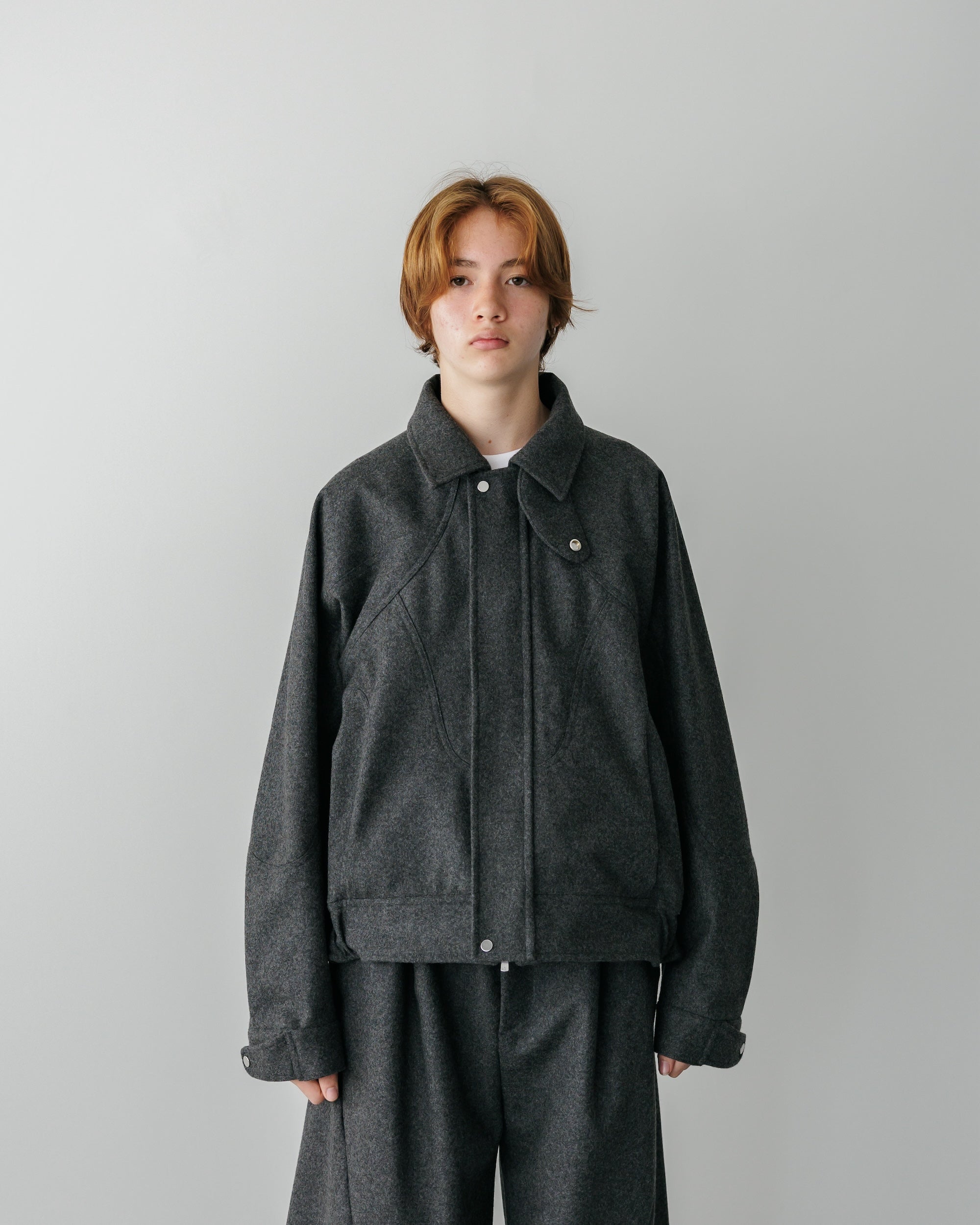 【12.18 WED 20:00- IN STOCK】WOOL MELTON FUTURE JACKET