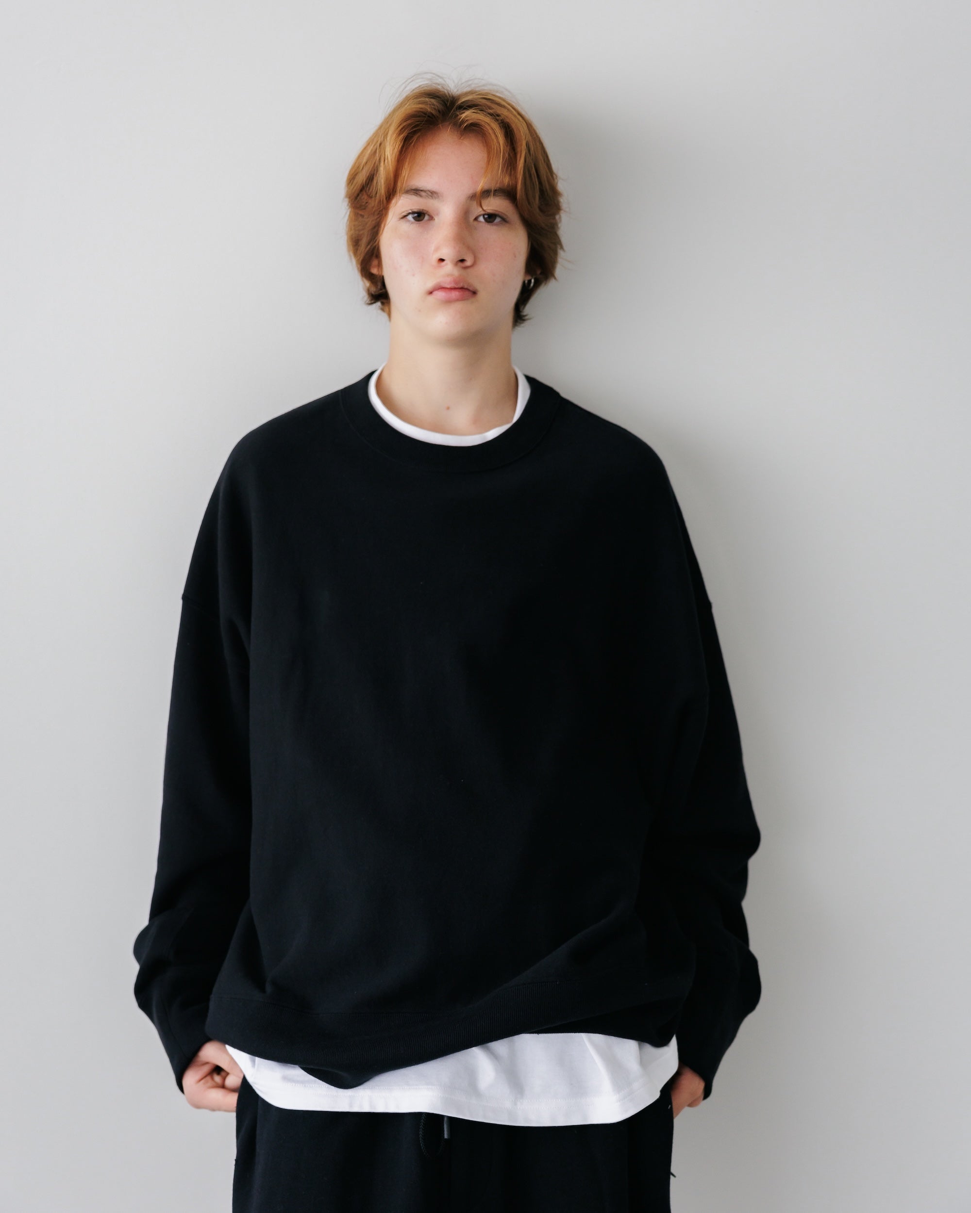 LOOP WHEEL SWEATSHIRT