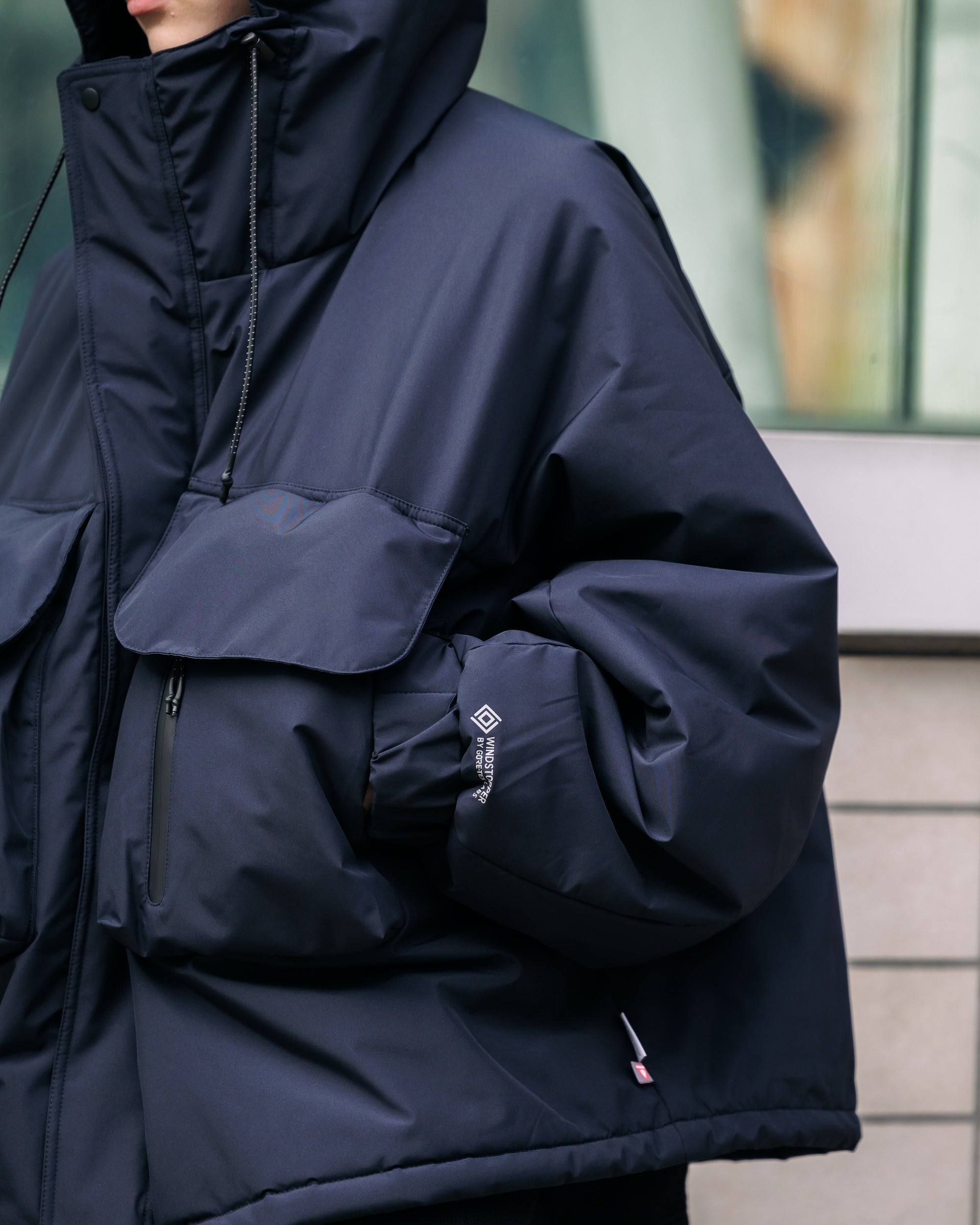 【12.26 THU 20:00- RE STOCK】+phenix WINDSTOPPER® by GORE-TEX LABS PUFFER CITY WADING JACKET