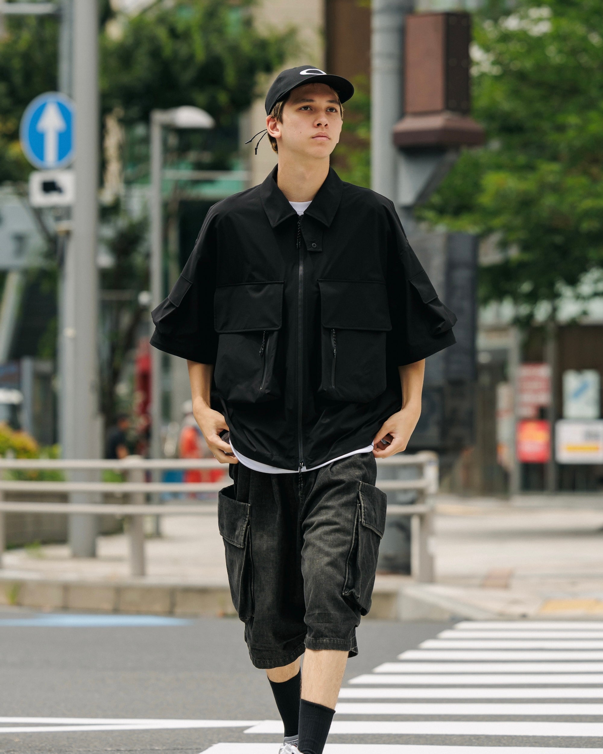 【8.31 SAT 20:00- PRE ORDER】LIGHT SHELL DETACHABLE WADING SHIRT JACKET