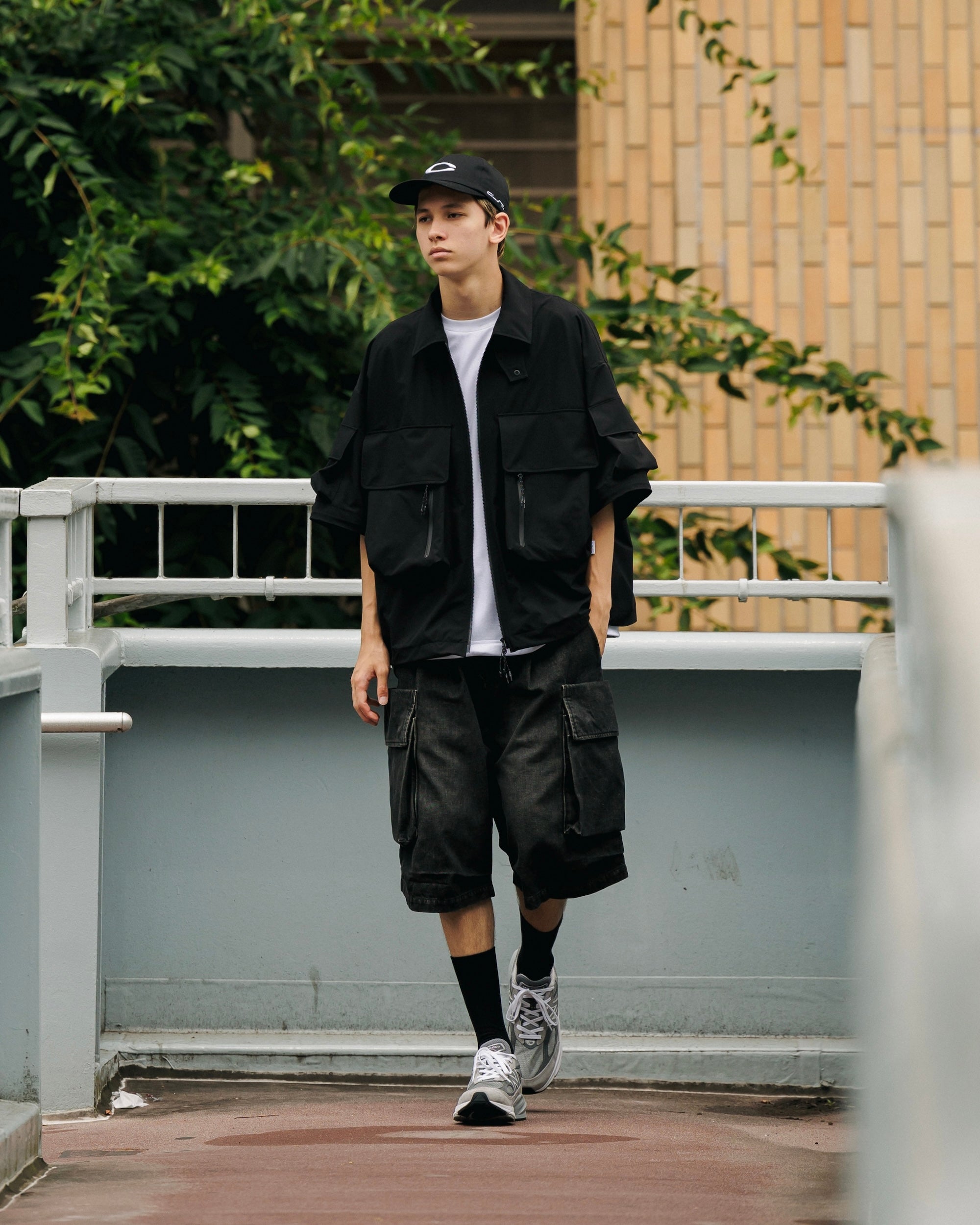 【8.31 SAT 20:00- PRE ORDER】LIGHT SHELL DETACHABLE WADING SHIRT JACKET