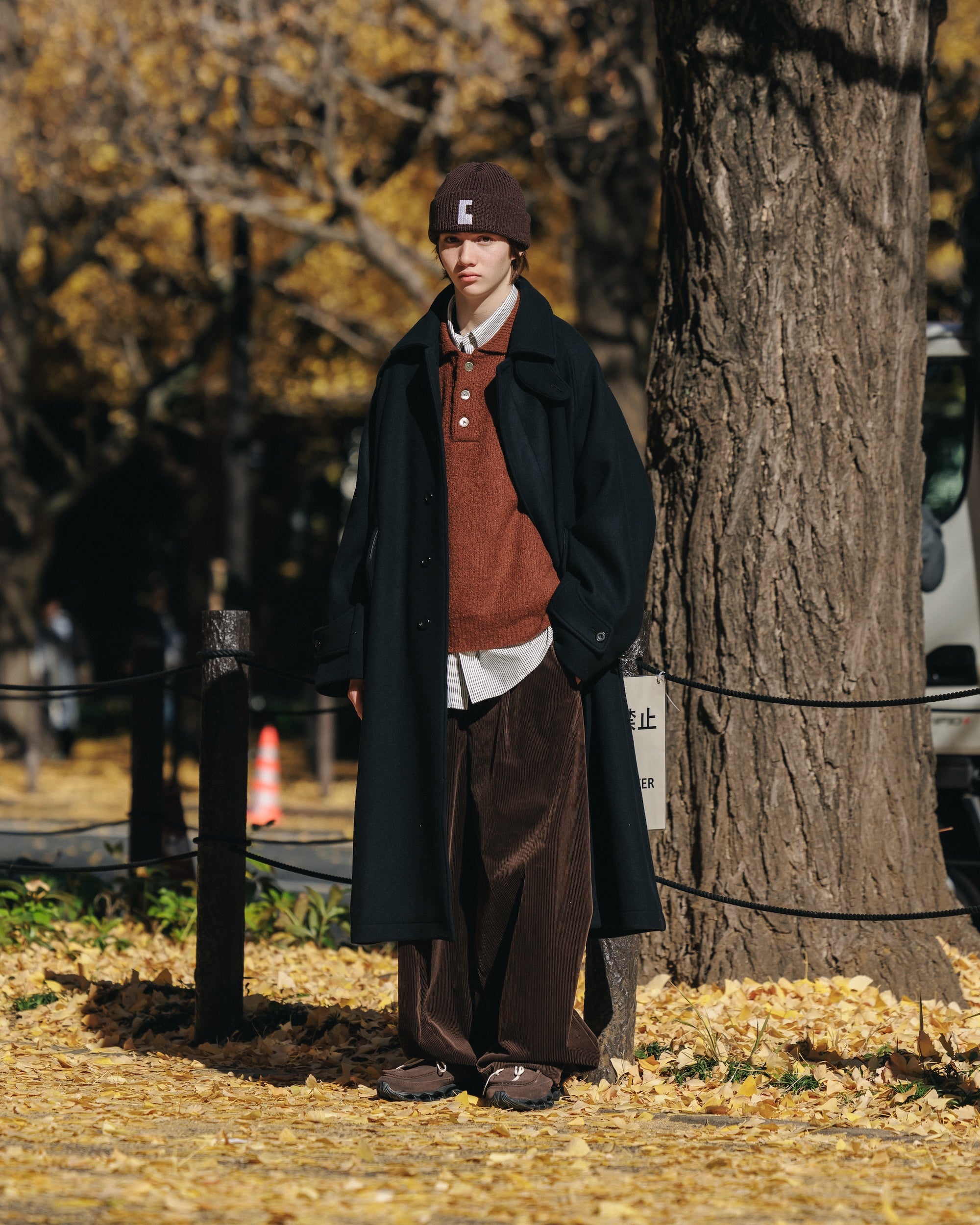 【12.11 WED 20:00- IN STOCK】WOOL MELTON BALMACAAN COAT