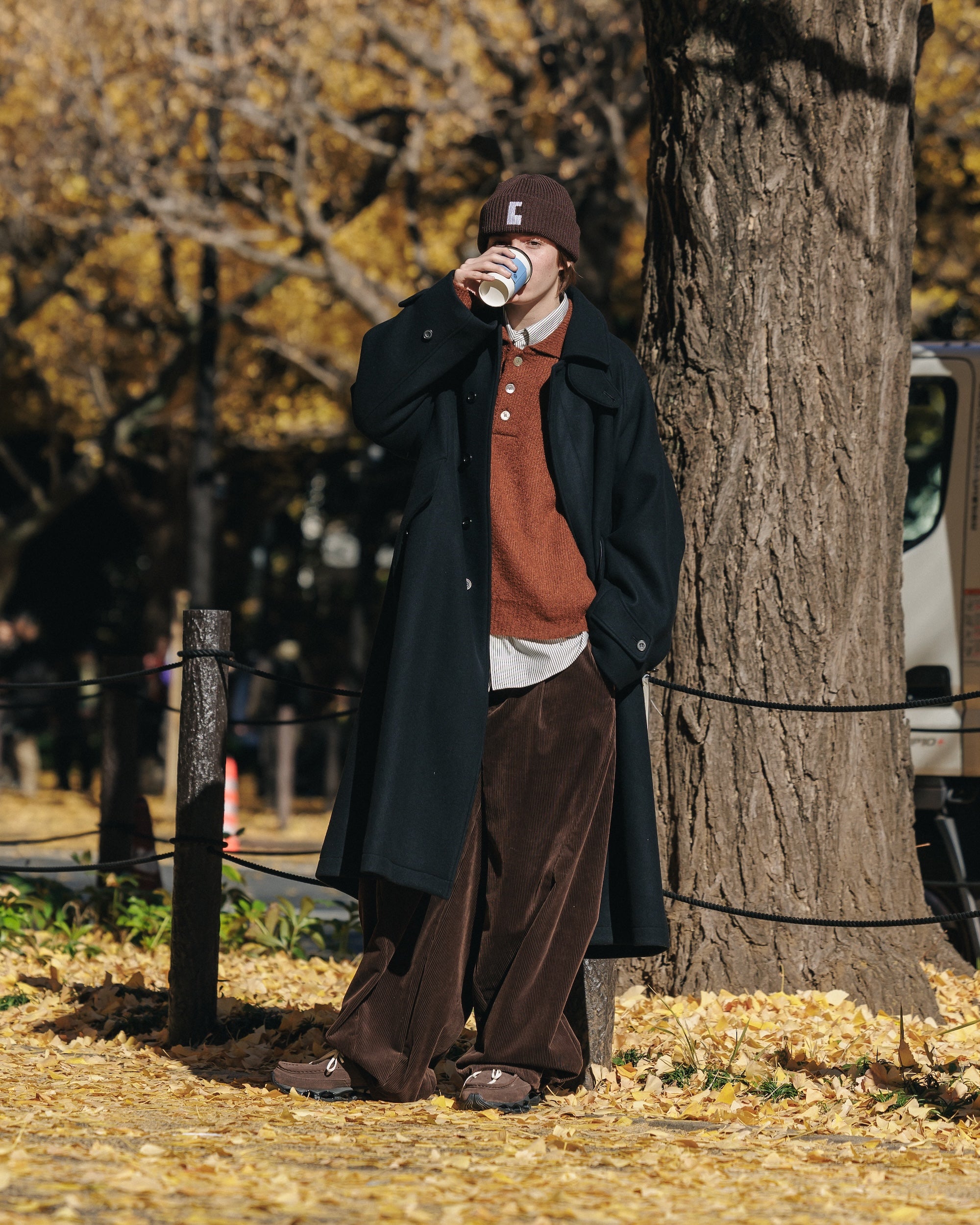 【12.11 WED 20:00- IN STOCK】WOOL MELTON BALMACAAN COAT