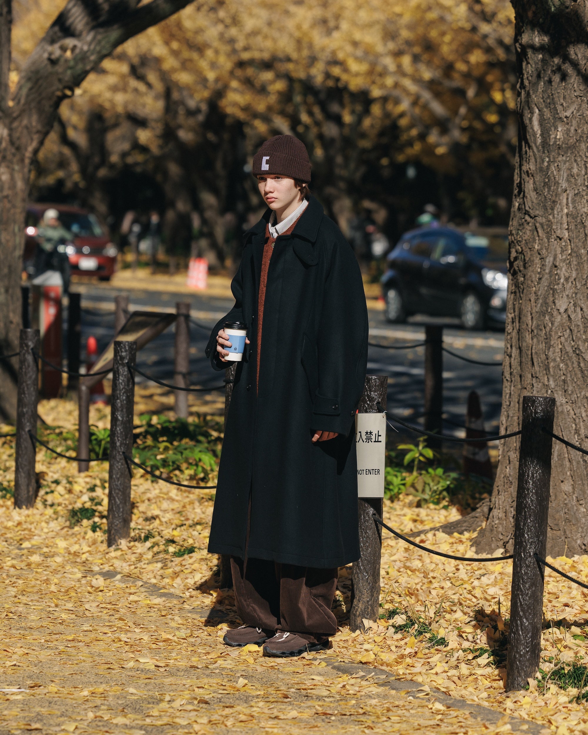 【12.11 WED 20:00- IN STOCK】WOOL MELTON BALMACAAN COAT