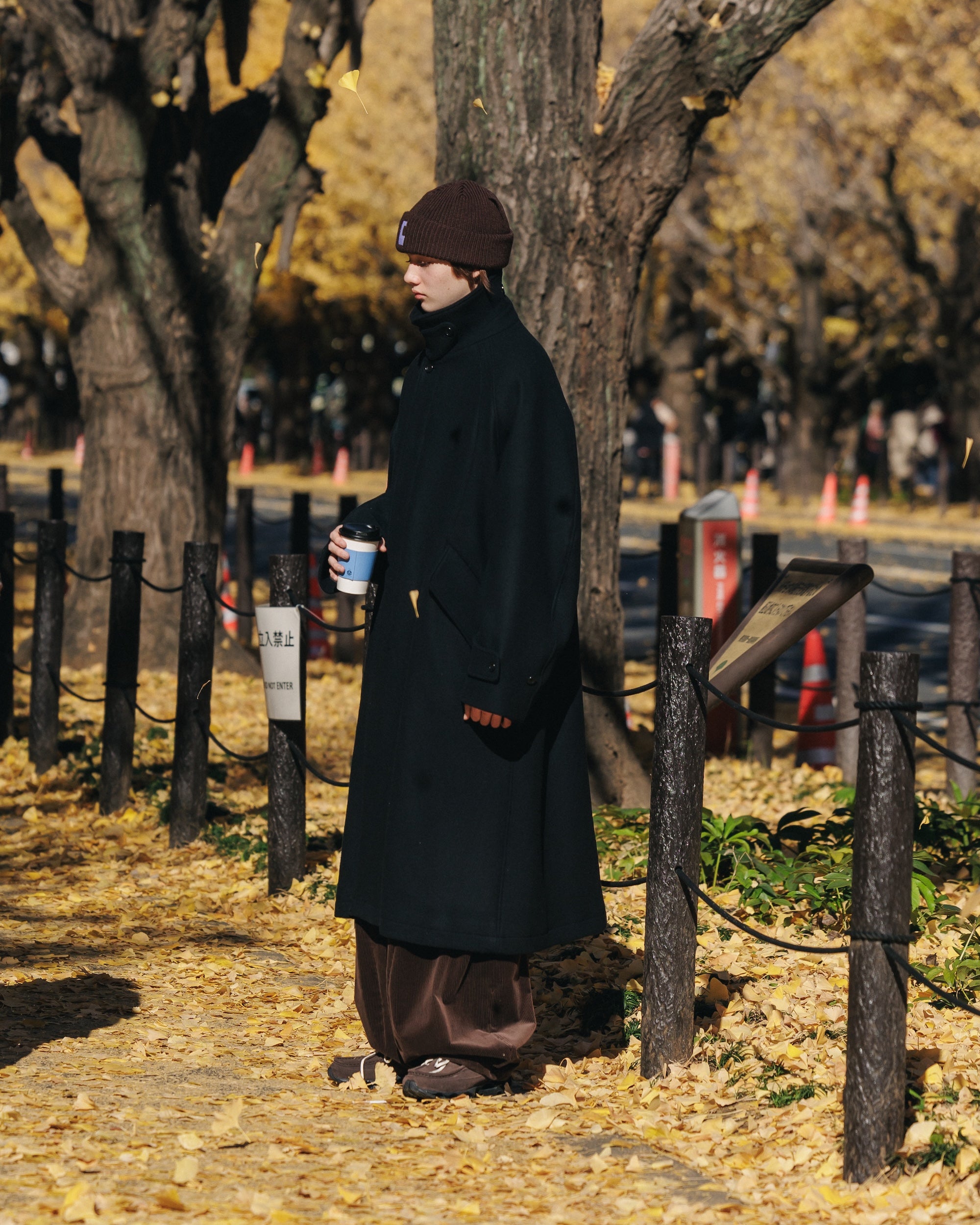 【12.11 WED 20:00- IN STOCK】WOOL MELTON BALMACAAN COAT