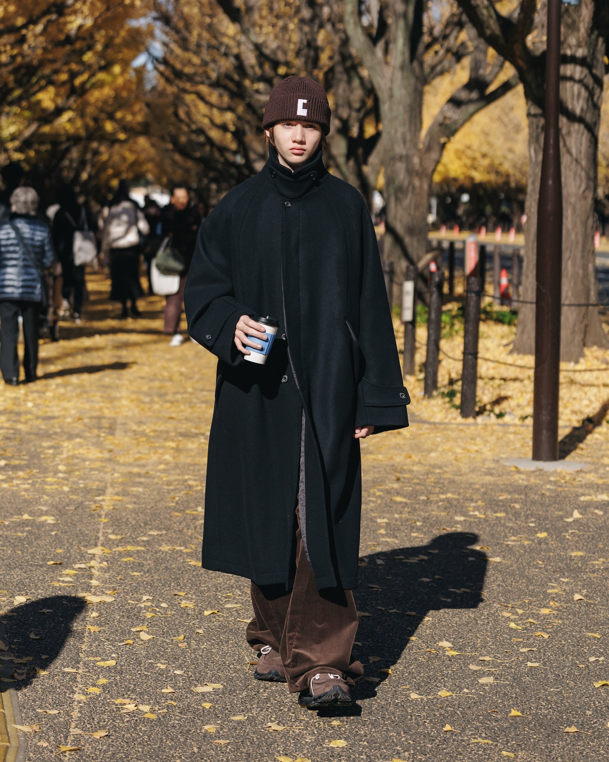 【12.11 WED 20:00- IN STOCK】WOOL MELTON BALMACAAN COAT