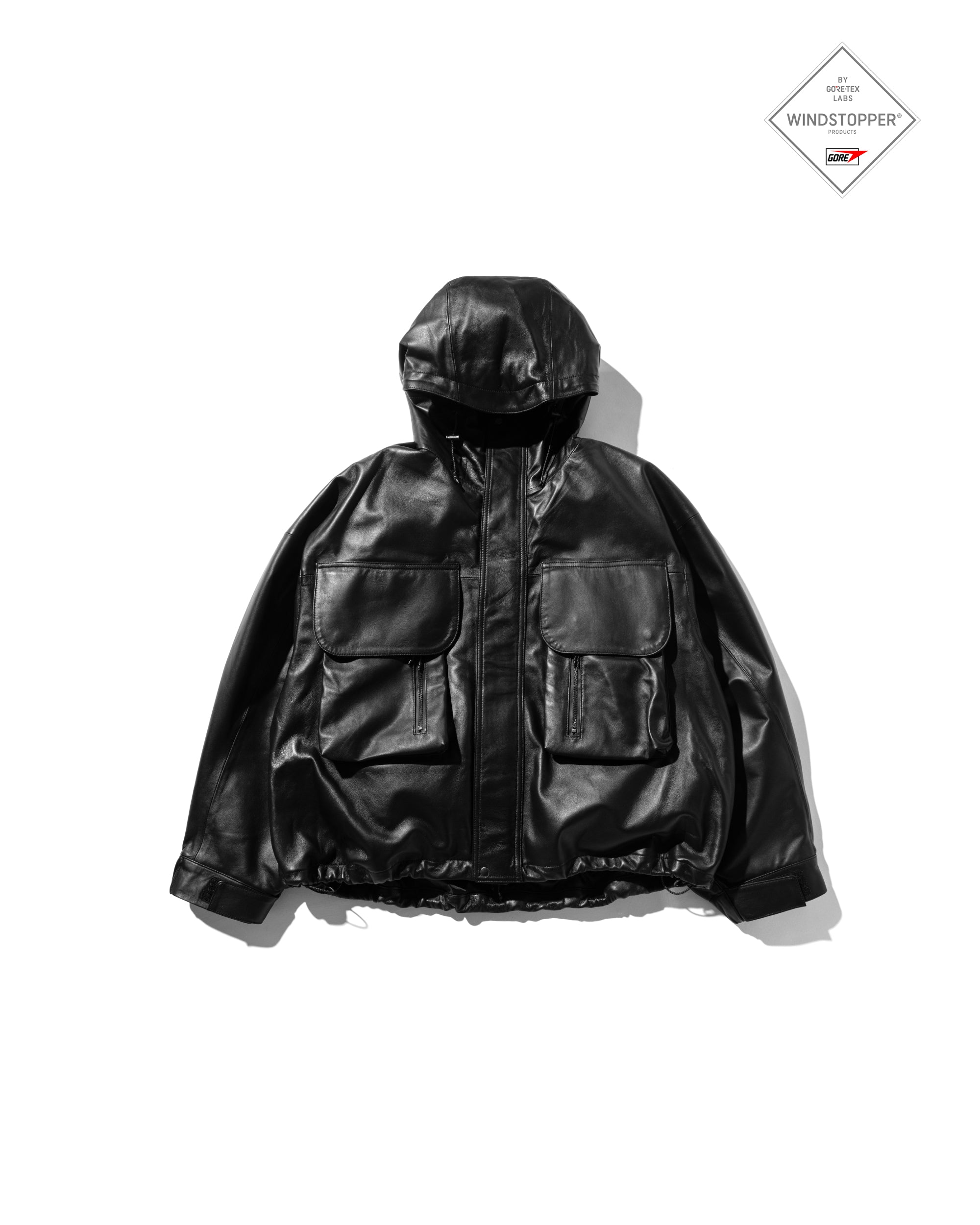 【10.4 SAT 20:00- IN STOCK】+phenix WINDSTOPPER® by GORE-TEX LABS LEATHER CITY WADING JACKET