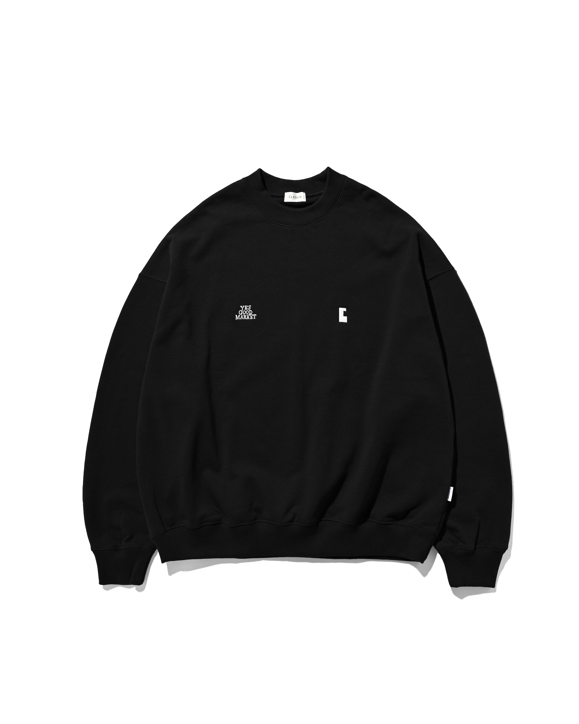 【10.15 WED 20:00- IN STOCK】"C"SWEATSHIRT FOR YGM (BLACK)