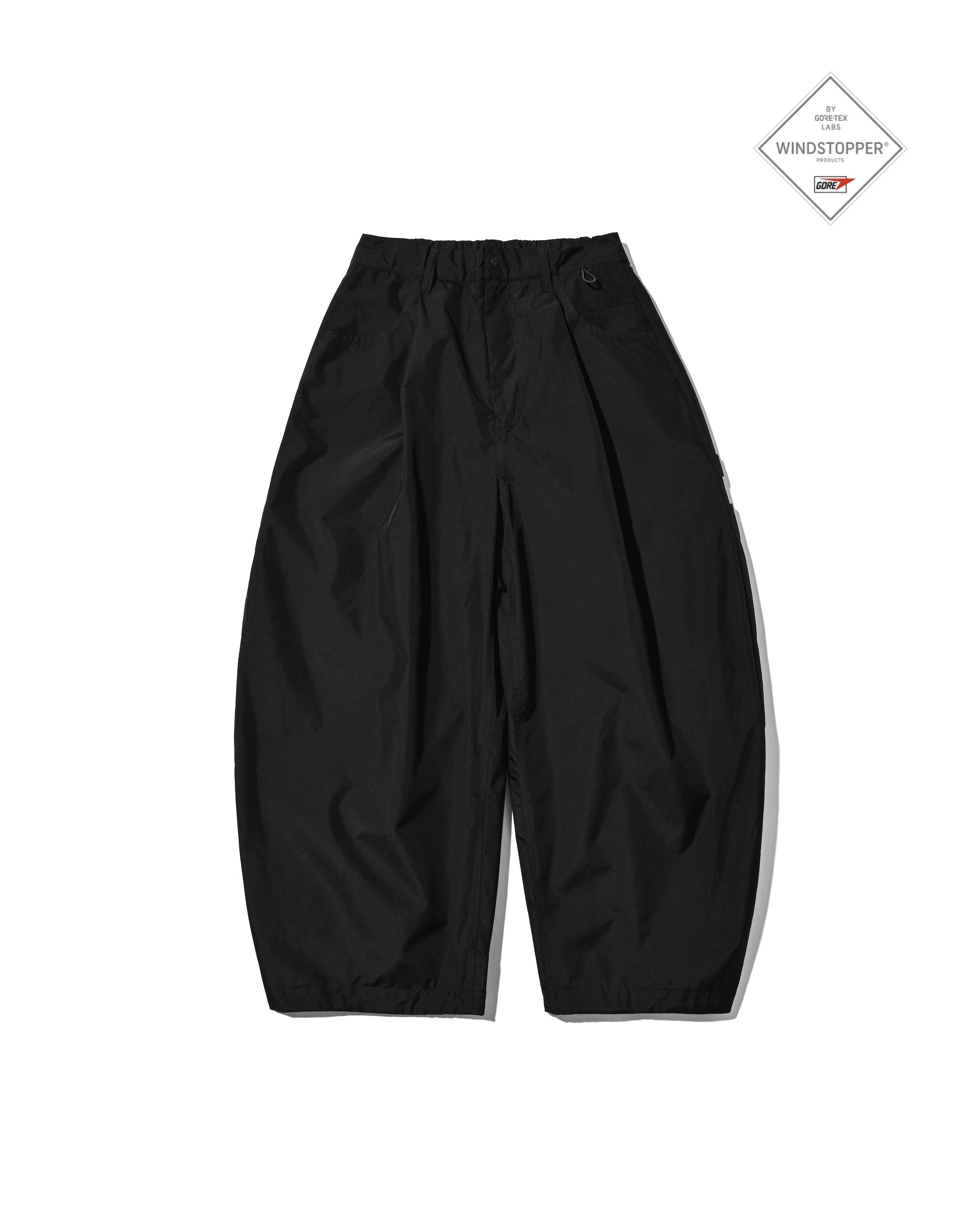 【6.10 WED 20:00- IN STOCK】+phenix WINDSTOPPER® by GORE-TEX LABS CITY MASSIVE UTILITY PANTS (BLACK×WHITE)