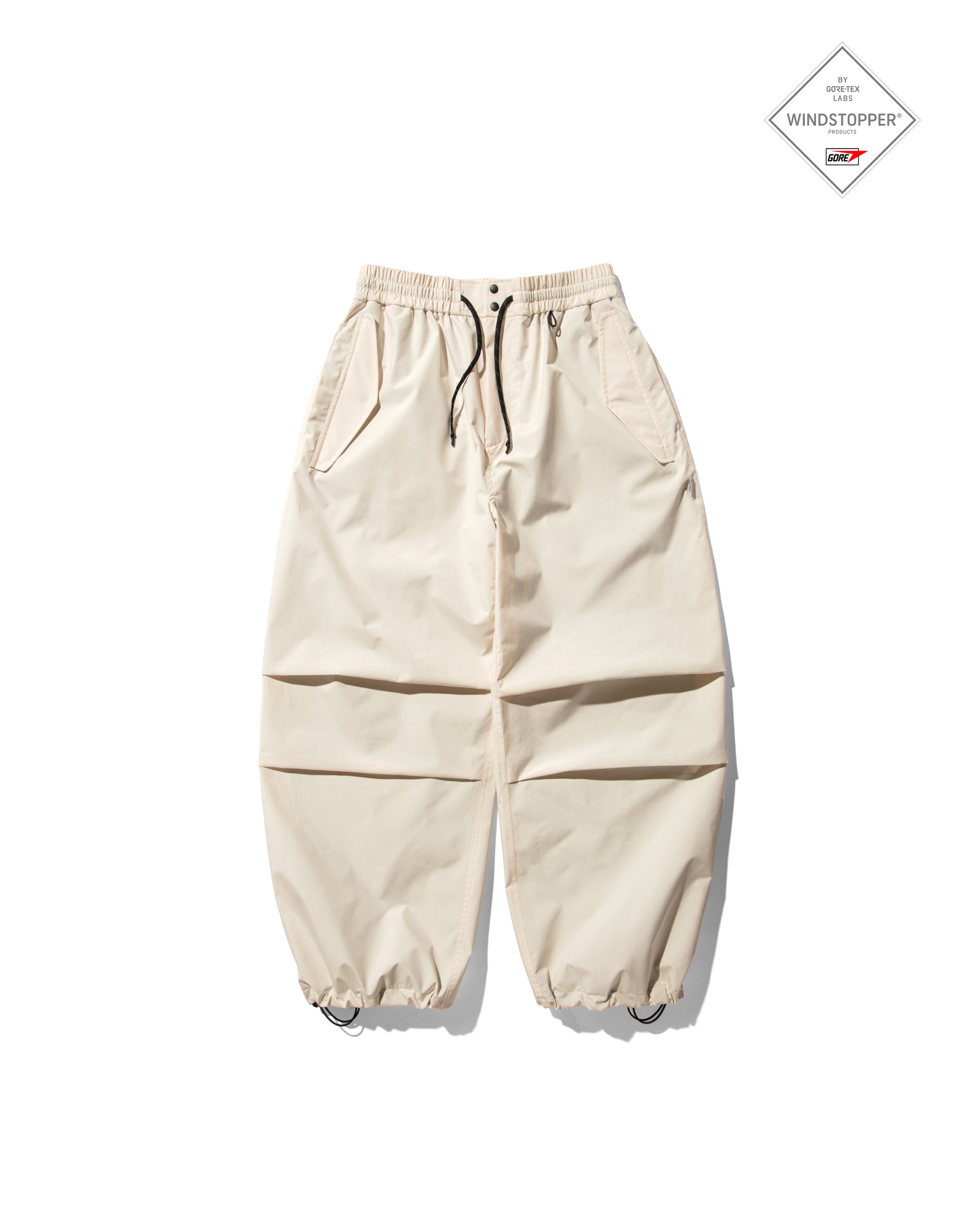 【3.12 WED 20:00- IN STOCK】+phenix WINDSTOPPER® by GORE-TEX LABS CITY OVER TROUSERS (PURE IVORY)