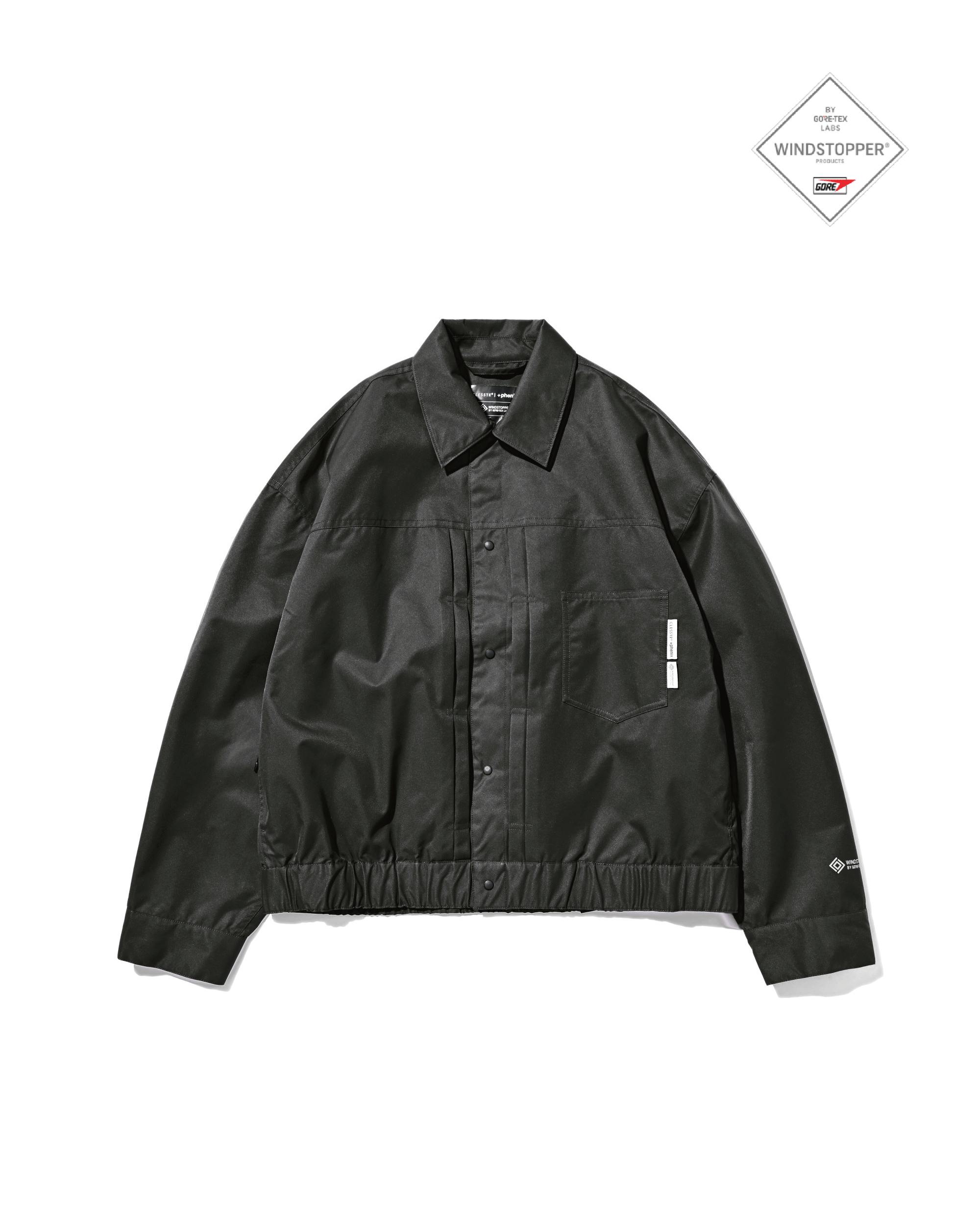 【10.28 WED 20:00- IN STOCK】 +phenix WINDSTOPPER® by GORE-TEX LABS TWILL CITY 1ST TYPE JACKET (SHADOW GRAY)