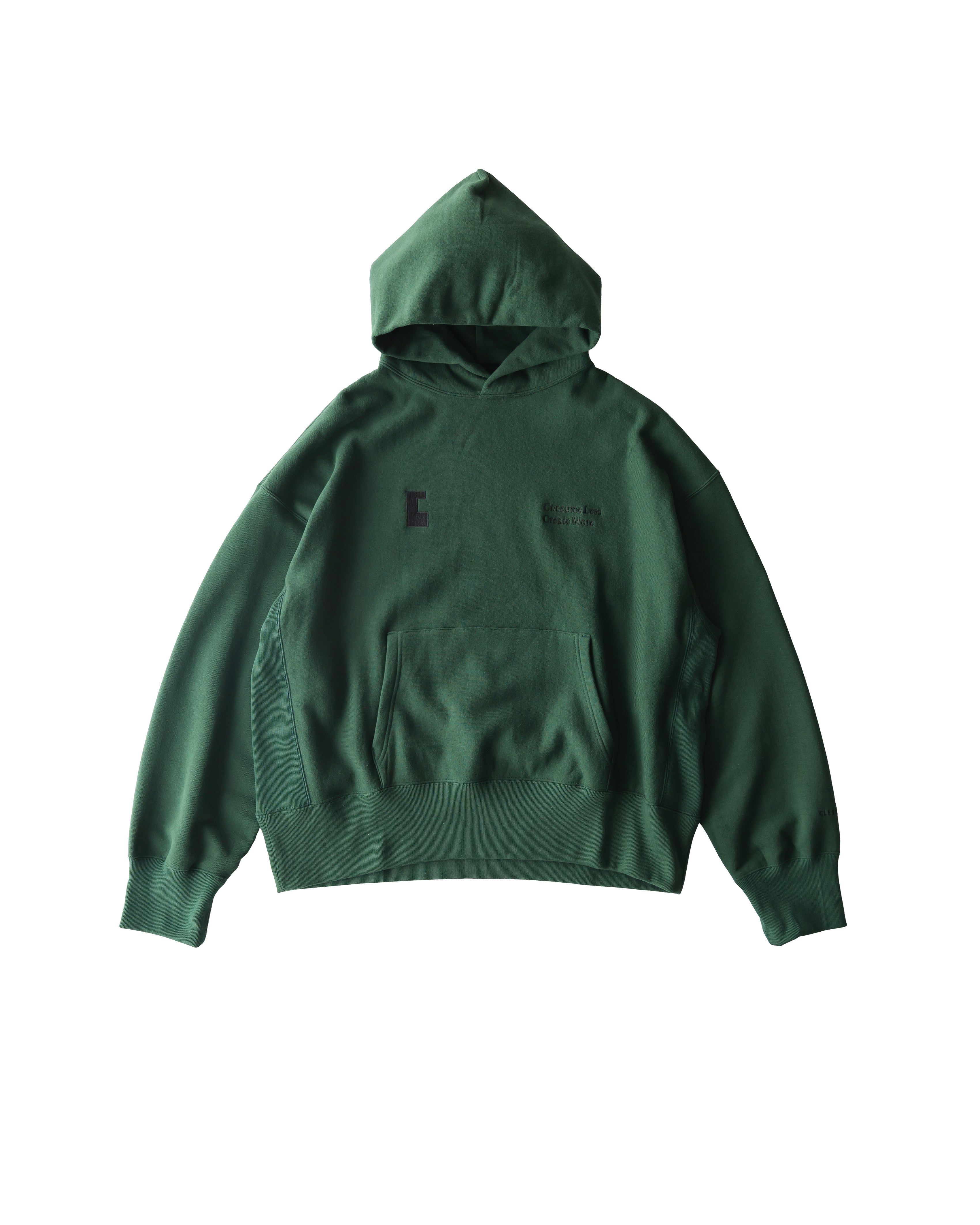 CLESSTE OVERSIZED LOOP WHEEL SWEAT PARKA - パーカー