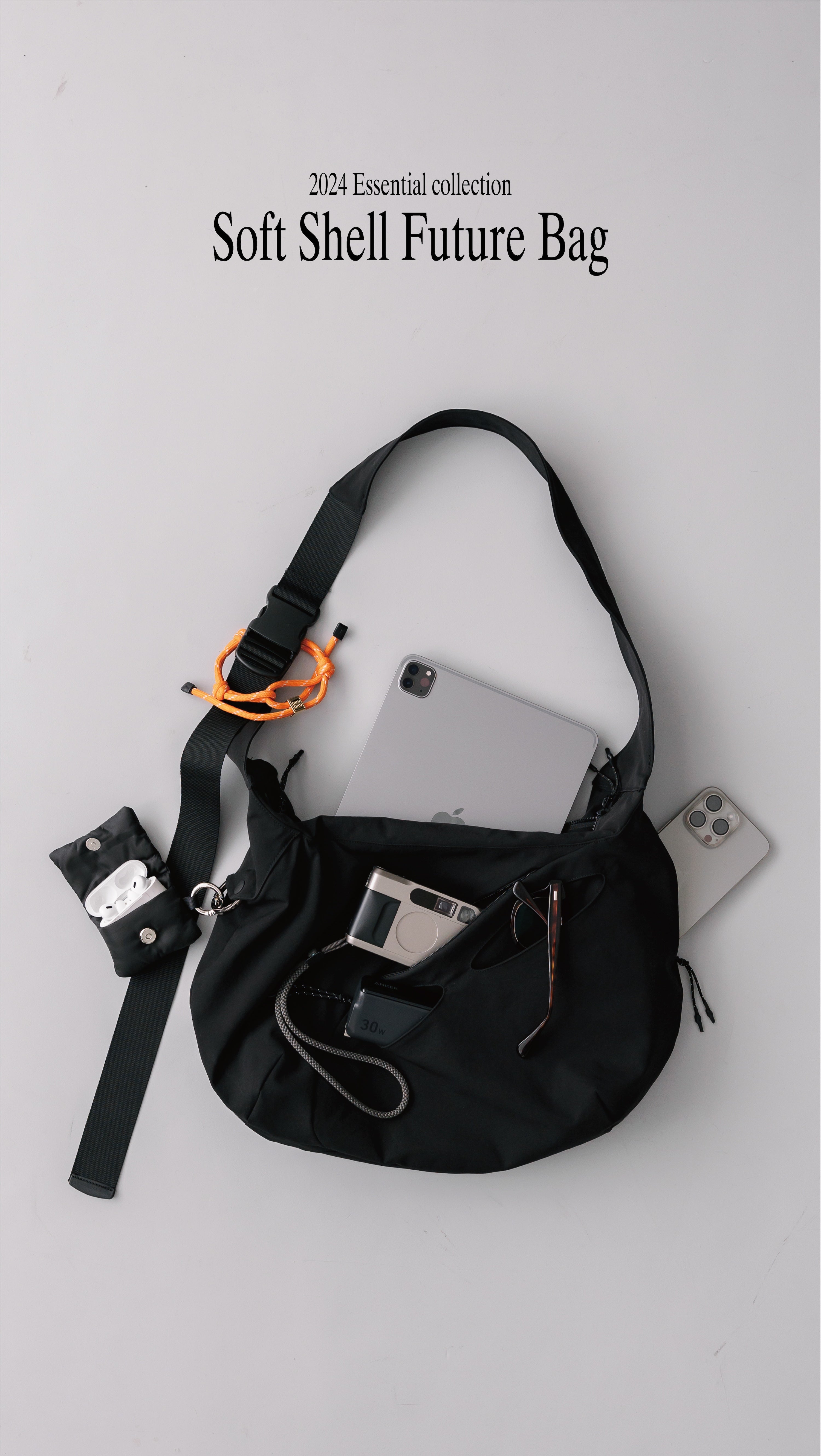 バッグ clesste NEW SOFT SHELL SYSTEM BAG (M) SOFT SHELL SYSTEM BAG (M)