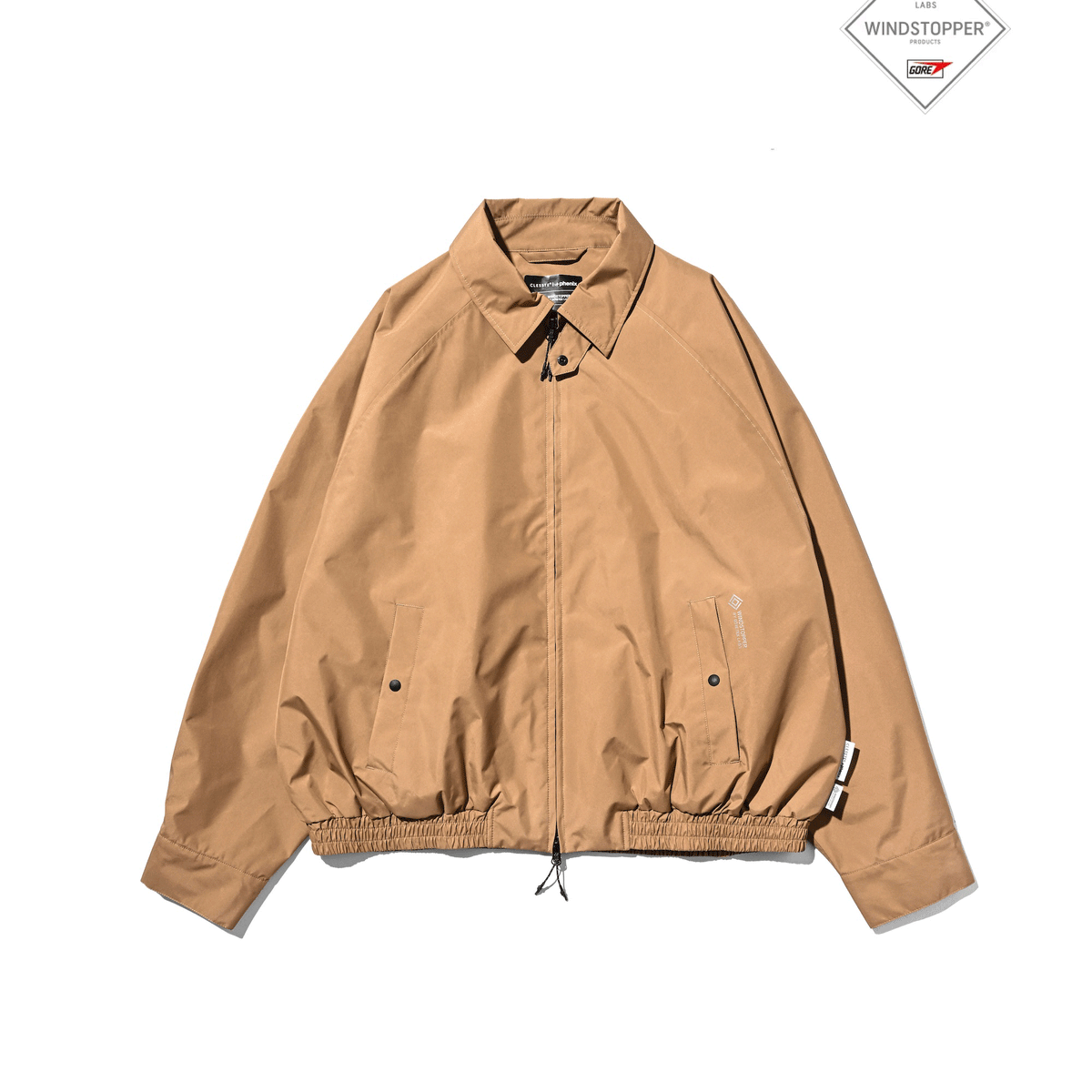 G.O.A. フード付きミリタリージャケット ベージュ phenix WINDSTOPPER® by GORE-TEX LABS ACTIVE CITY UTILITY JACKET (CAME