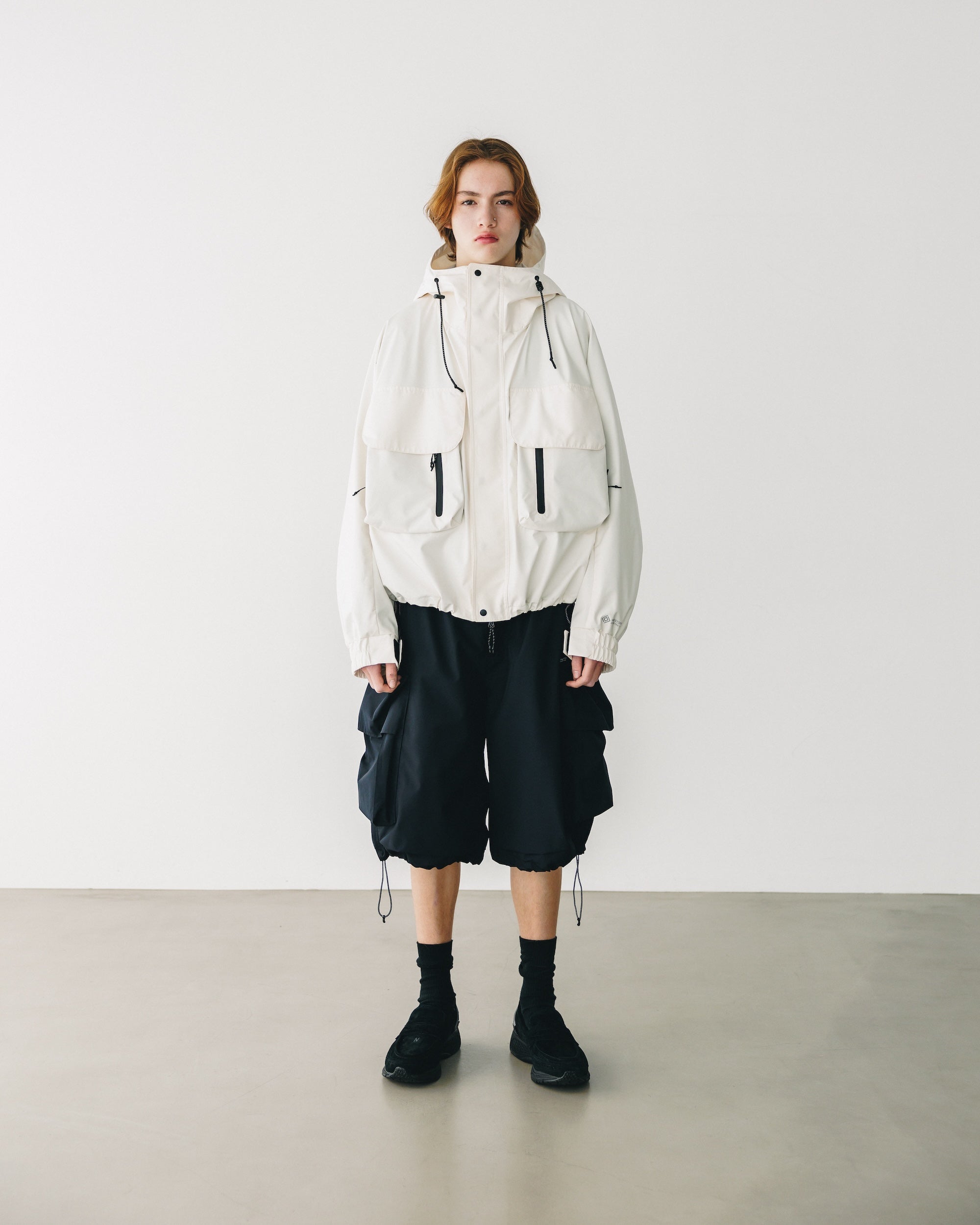 【5.6 TUE 20:00- IN STOCK】+phenix WINDSTOPPER® by GORE-TEX LABS CITY MILITARY HALF PANTS 002 (BLACK)