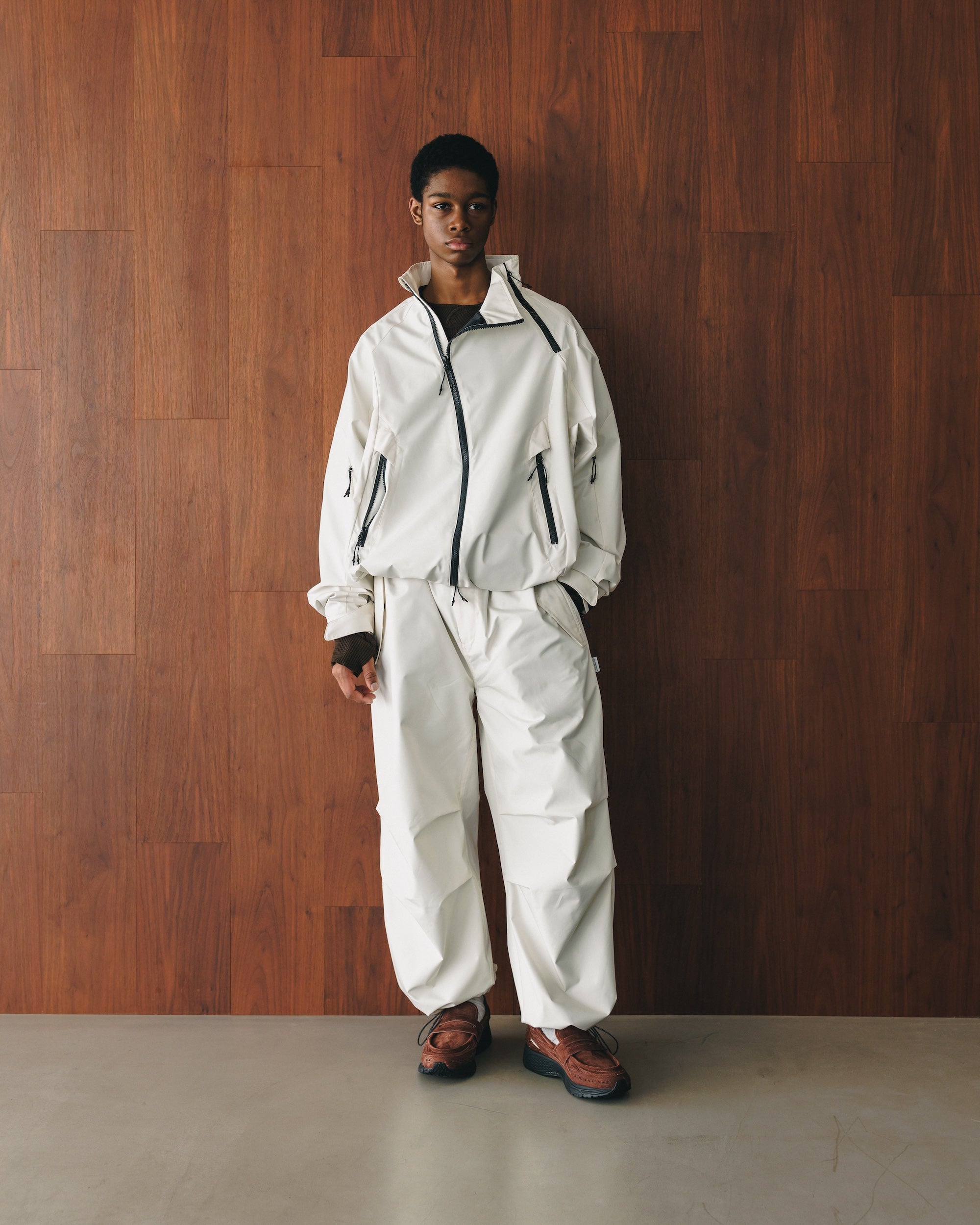 【3.12 WED 20:00- IN STOCK】+phenix WINDSTOPPER® by GORE-TEX LABS CITY OVER TROUSERS (PURE IVORY)