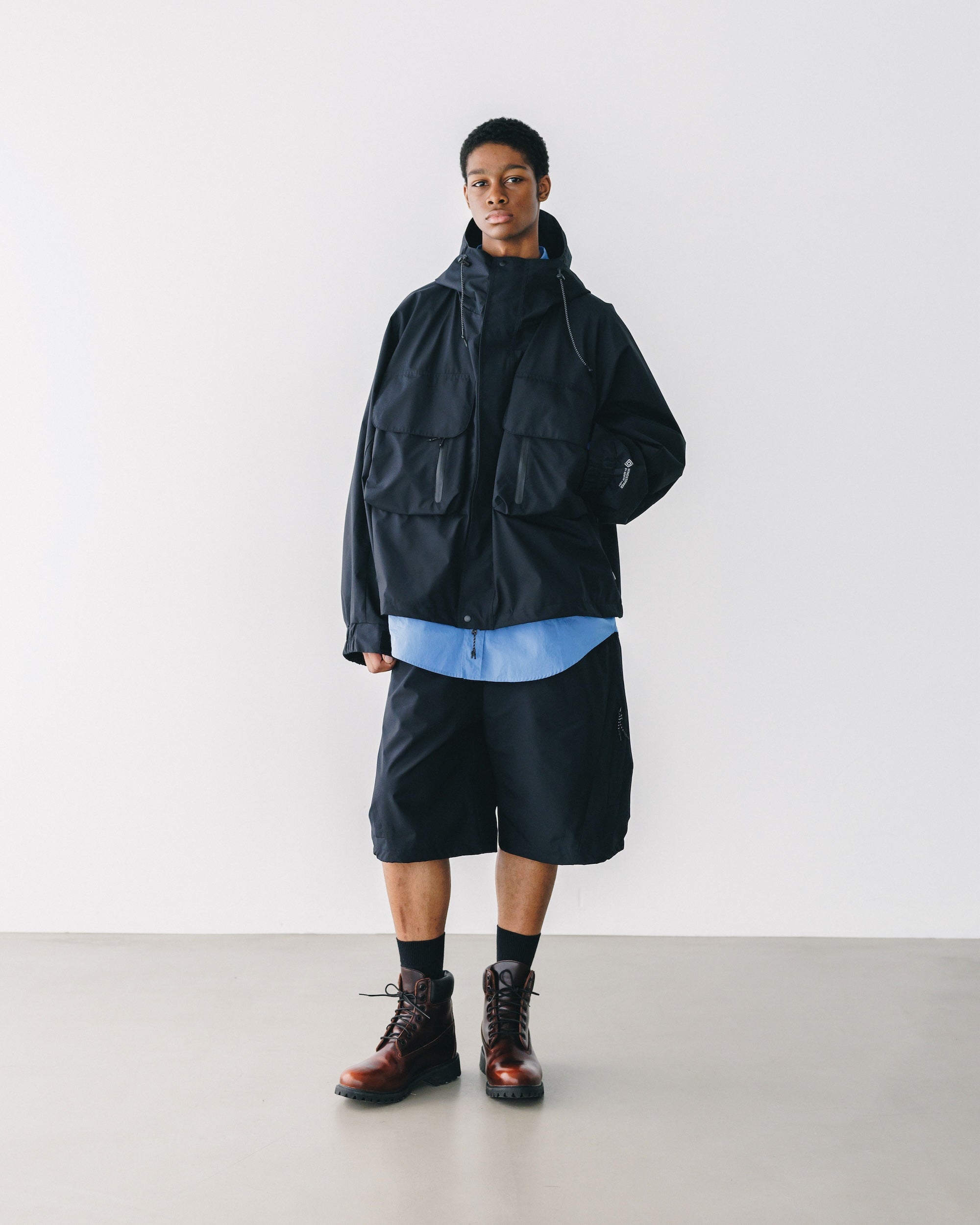 【3.5 WED 20:00- IN STOCK】+phenix WINDSTOPPER® by GORE-TEX LABS CITY WADING JACKET (BLACK)