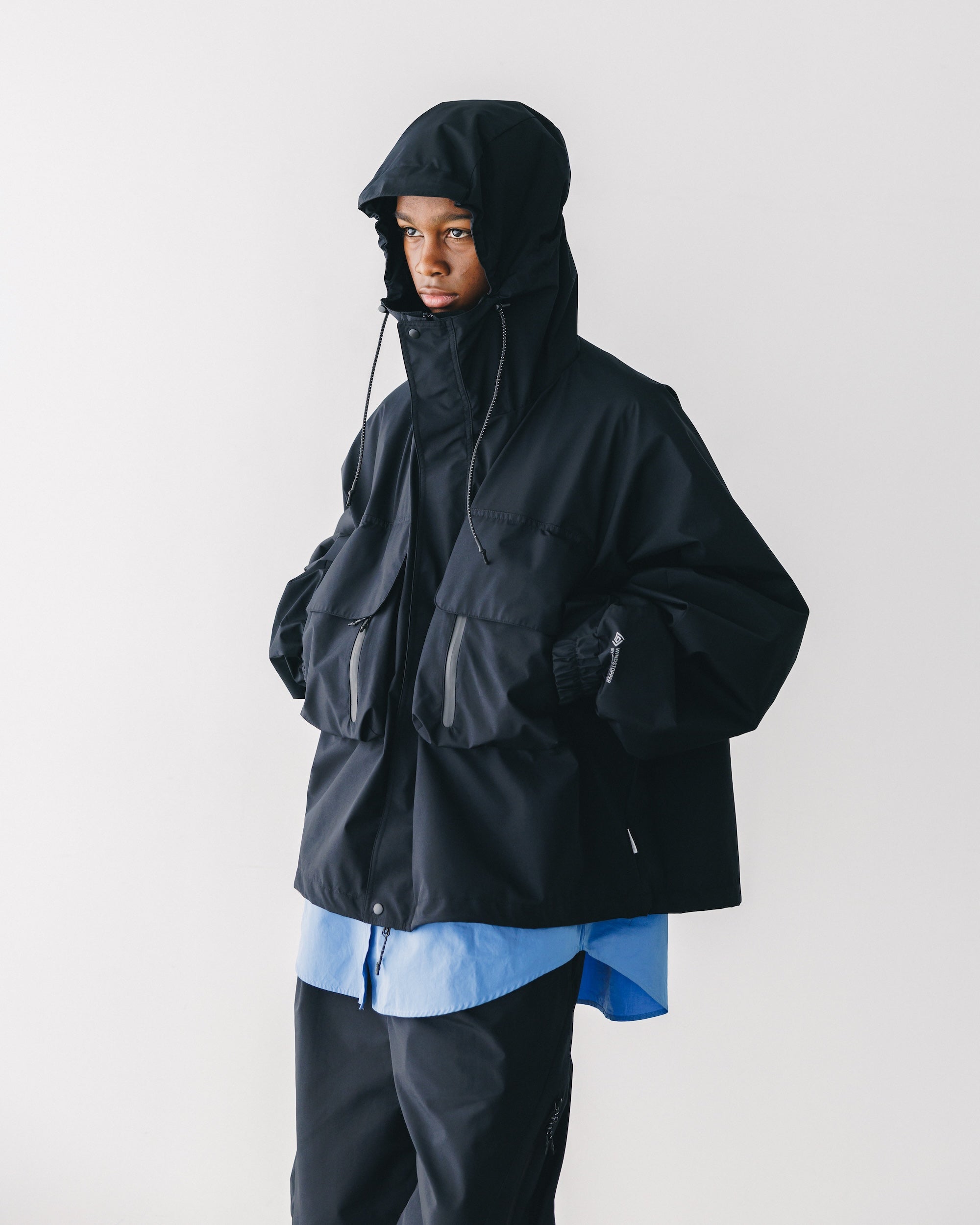 【3.5 WED 20:00- IN STOCK】+phenix WINDSTOPPER® by GORE-TEX LABS CITY WADING JACKET (BLACK)