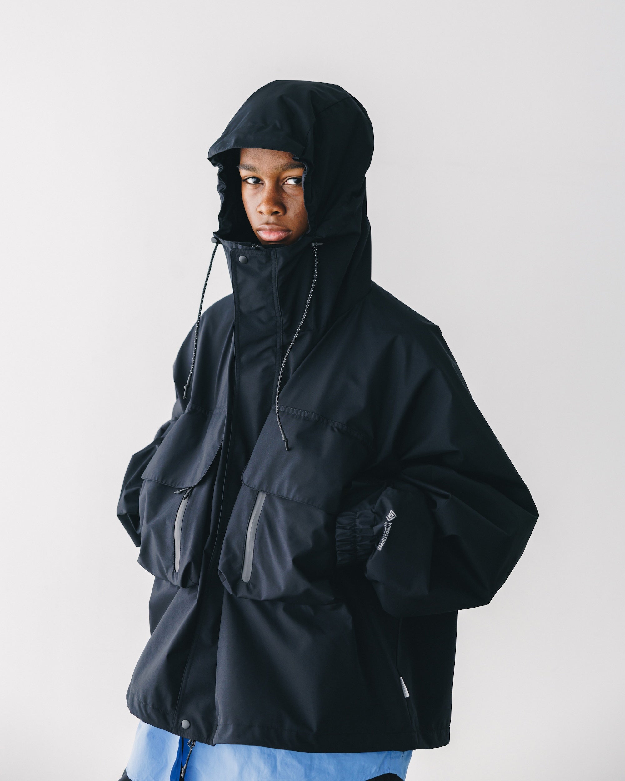 【3.5 WED 20:00- IN STOCK】+phenix WINDSTOPPER® by GORE-TEX LABS CITY WADING JACKET (BLACK)