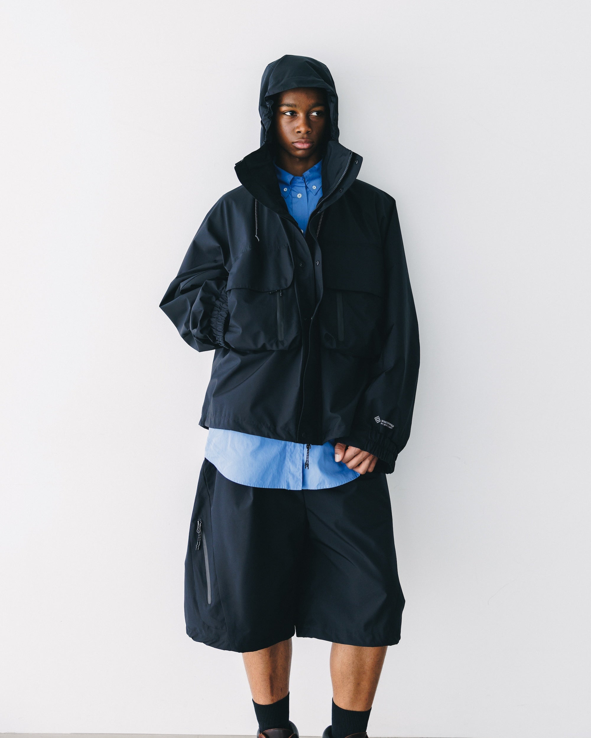 【3.5 WED 20:00- IN STOCK】+phenix WINDSTOPPER® by GORE-TEX LABS CITY WADING JACKET (BLACK)