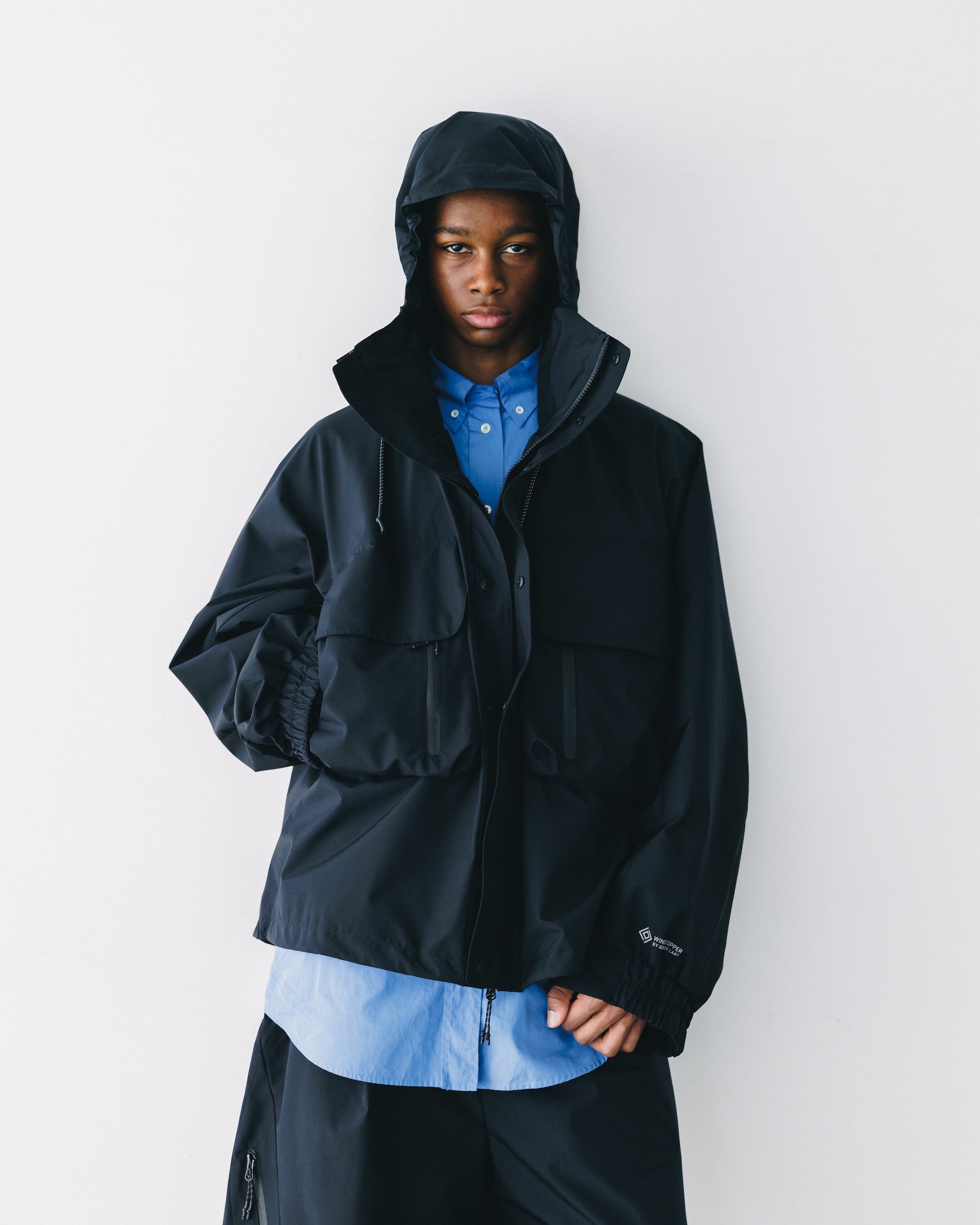 【3.5 WED 20:00- IN STOCK】+phenix WINDSTOPPER® by GORE-TEX LABS CITY WADING JACKET (BLACK)