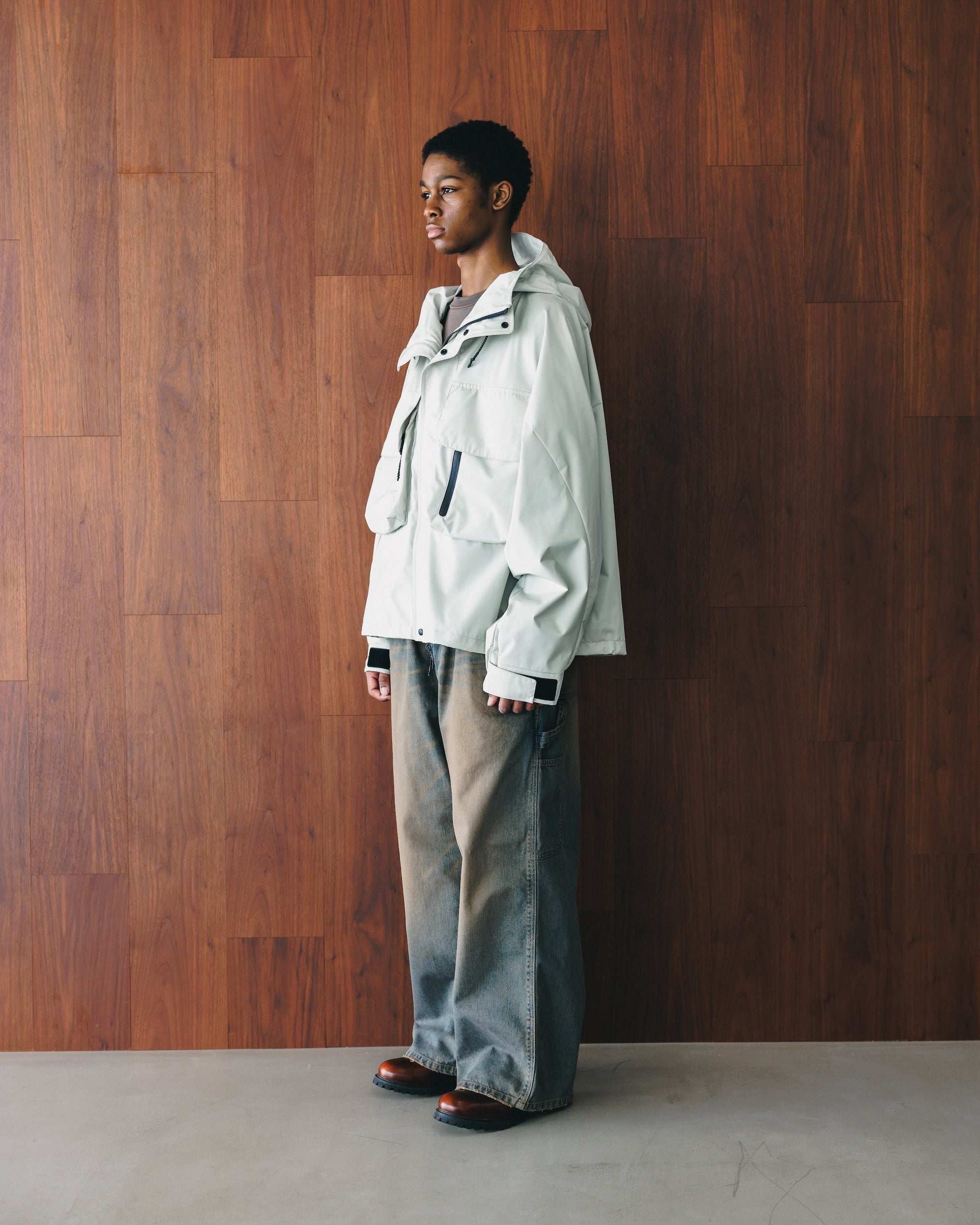 【3.5 WED 20:00- IN STOCK】+phenix WINDSTOPPER® by GORE-TEX LABS CITY WADING JACKET (SAND SAGE)