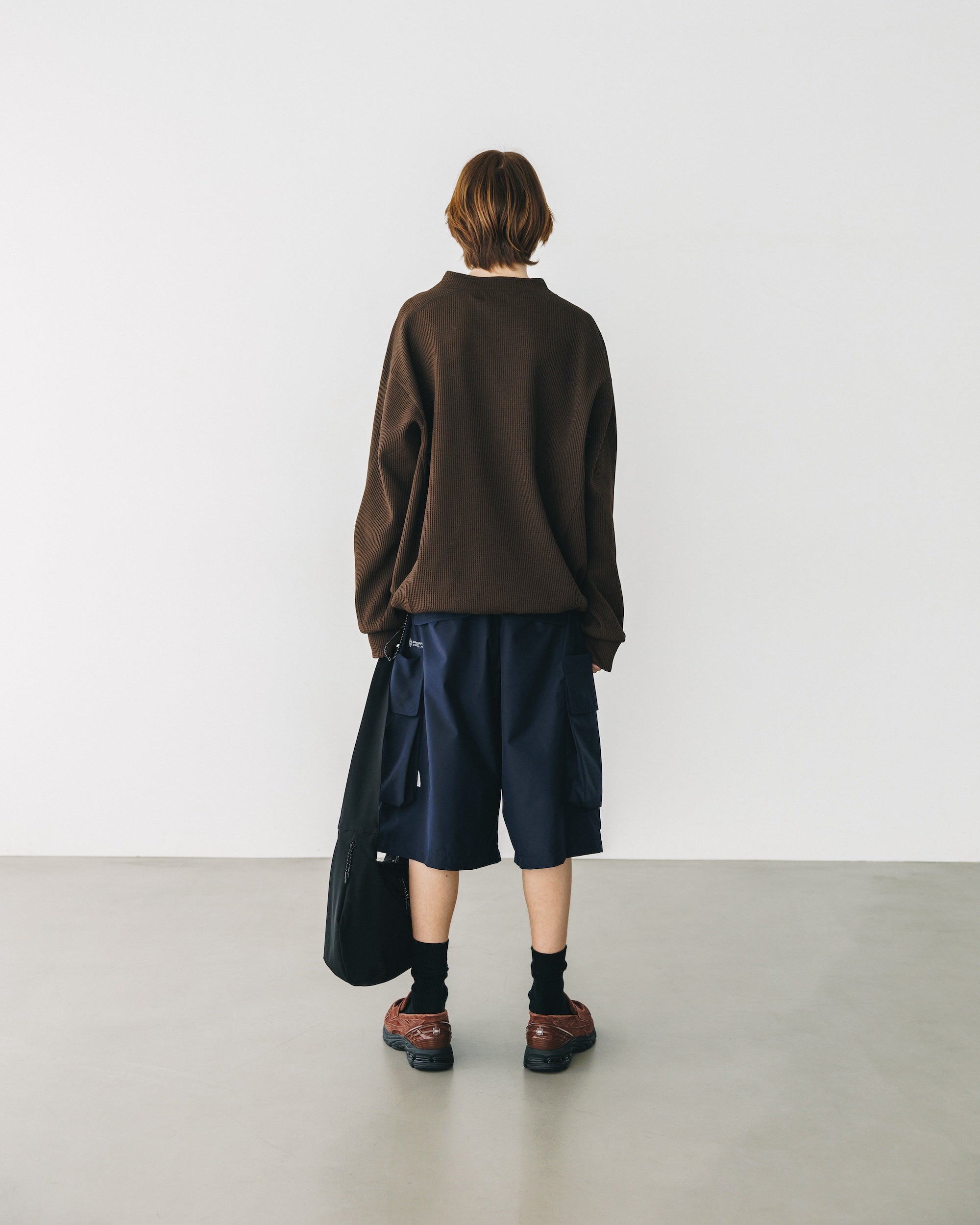 【3.5 WED 20:00- IN STOCK】CITY LIGHT THERMAL PULLOVER (BROWN)