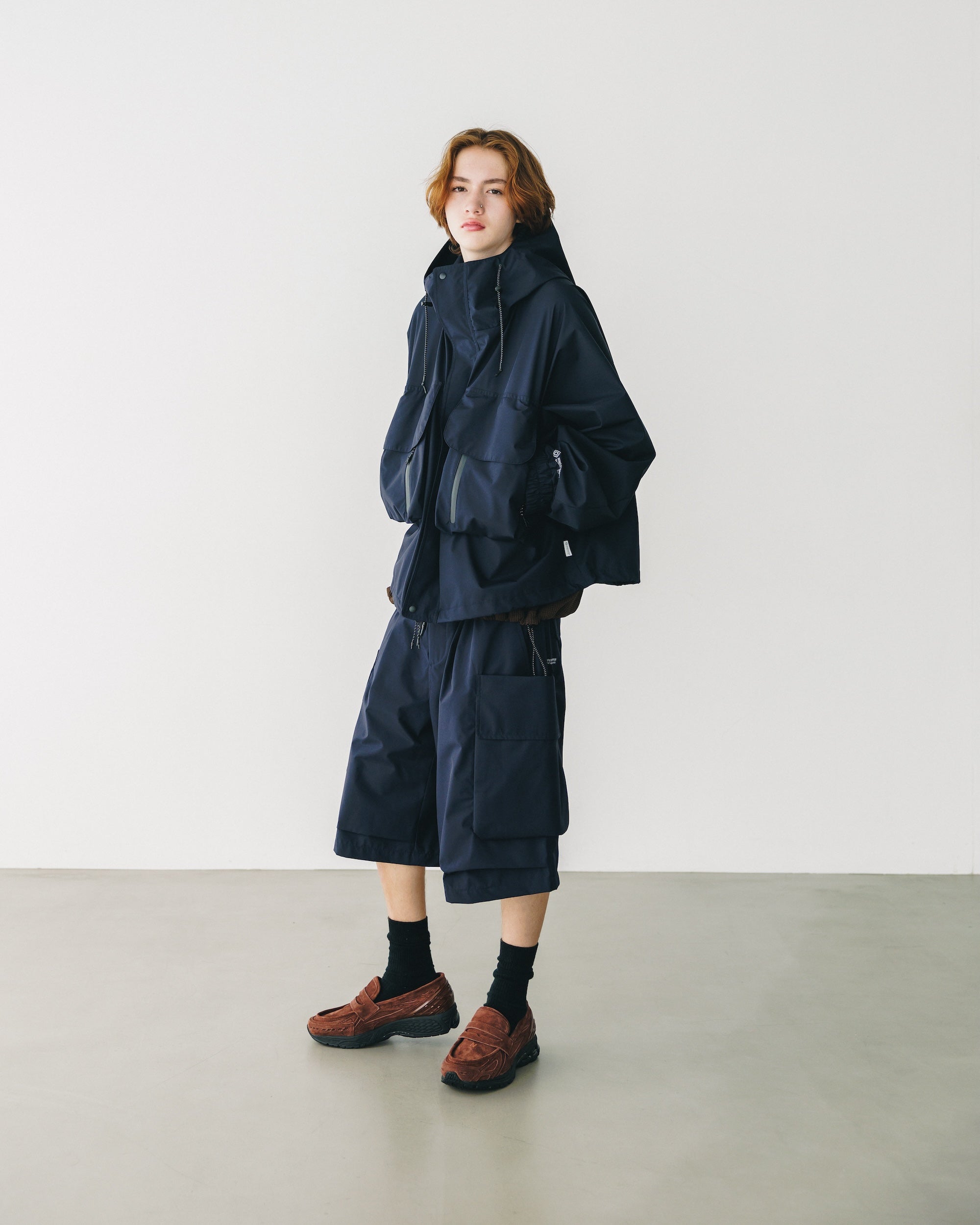 【3.5 WED 20:00- IN STOCK】+phenix WINDSTOPPER® by GORE-TEX LABS CITY WADING JACKET (NAVY)