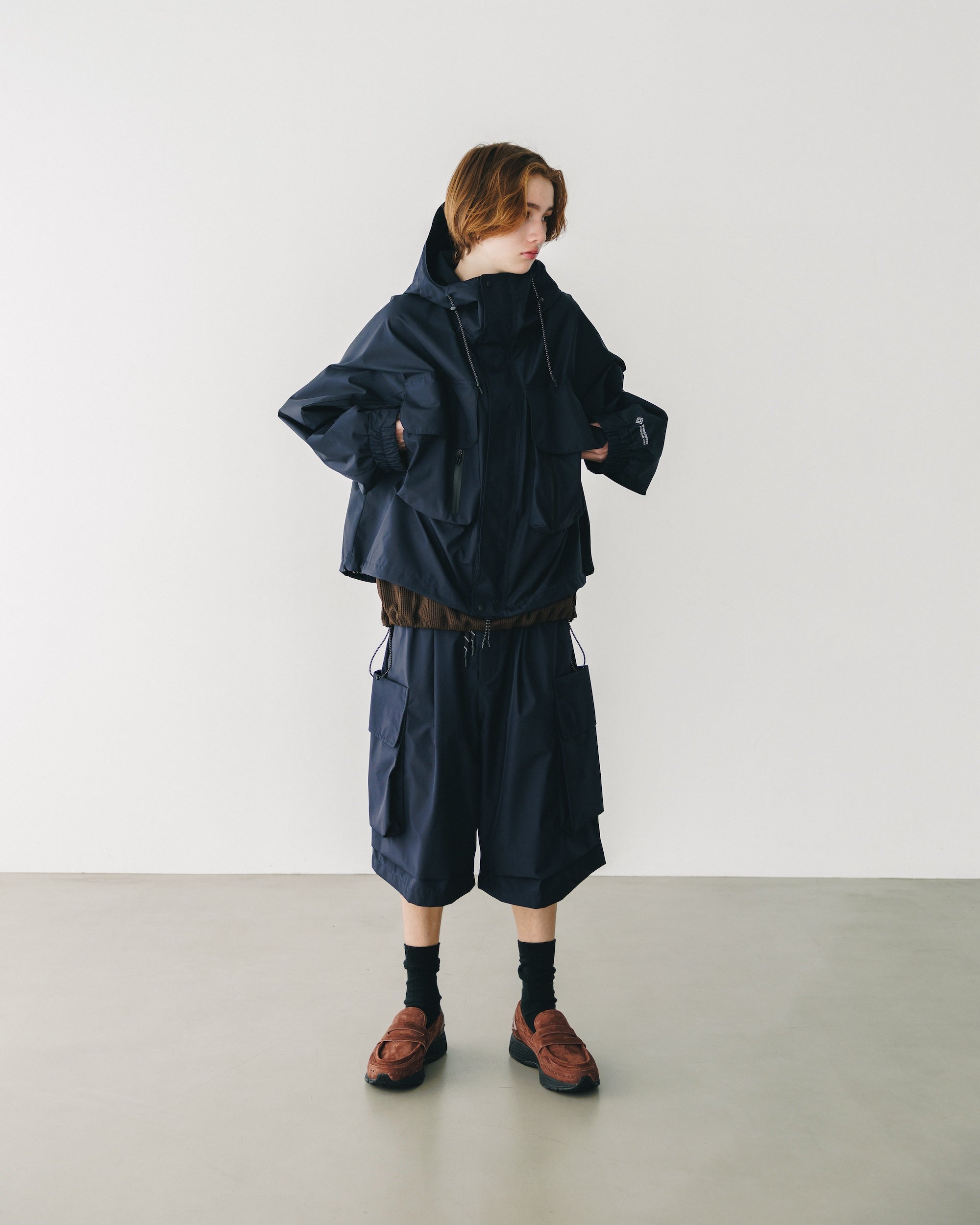 【3.5 WED 20:00- IN STOCK】+phenix WINDSTOPPER® by GORE-TEX LABS CITY WADING JACKET (NAVY)