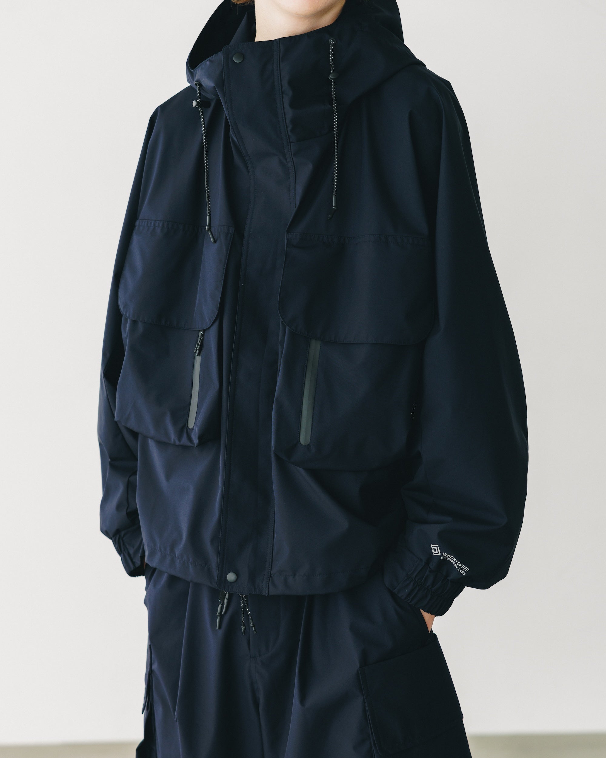 【3.5 WED 20:00- IN STOCK】+phenix WINDSTOPPER® by GORE-TEX LABS CITY WADING JACKET (NAVY)