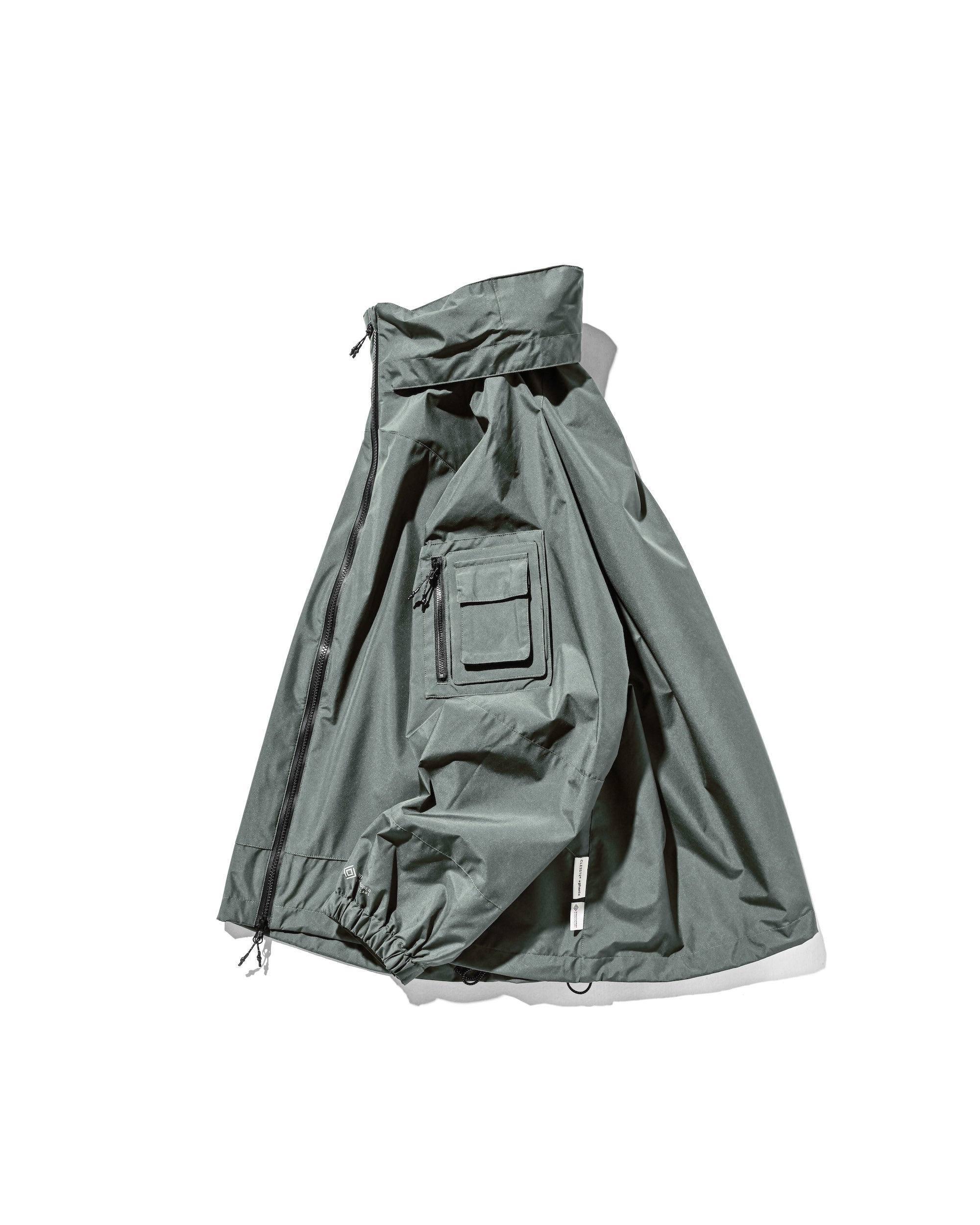 +phenix WINDSTOPPER® by GORE-TEX LABS CITY MILITARY JACKET (MILITARY GREEN)