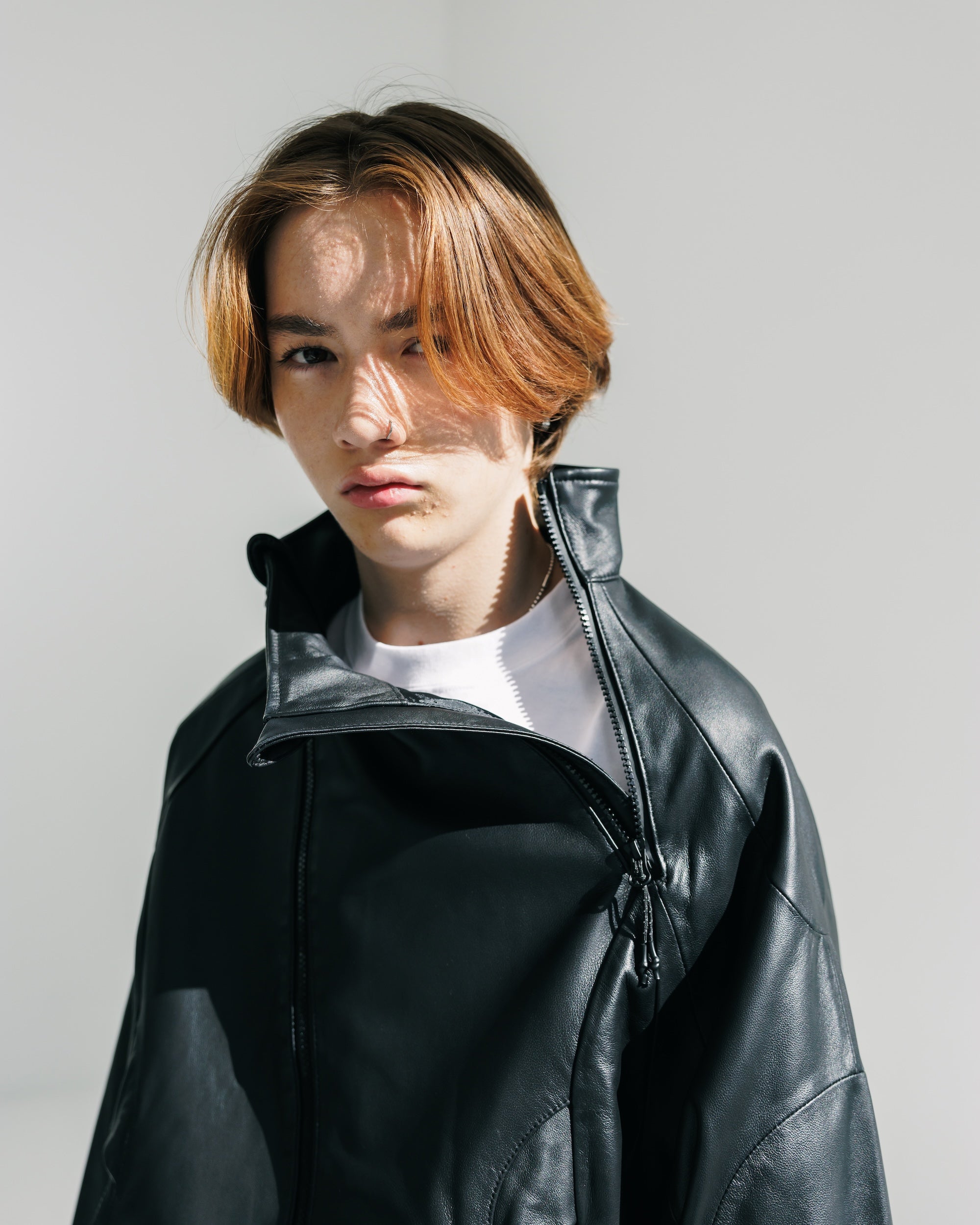 【2.5 WED 20:00- IN STOCK】+phenix WINDSTOPPER® by GORE-TEX LABS LEATHER CITY SIDEWINDER JACKET