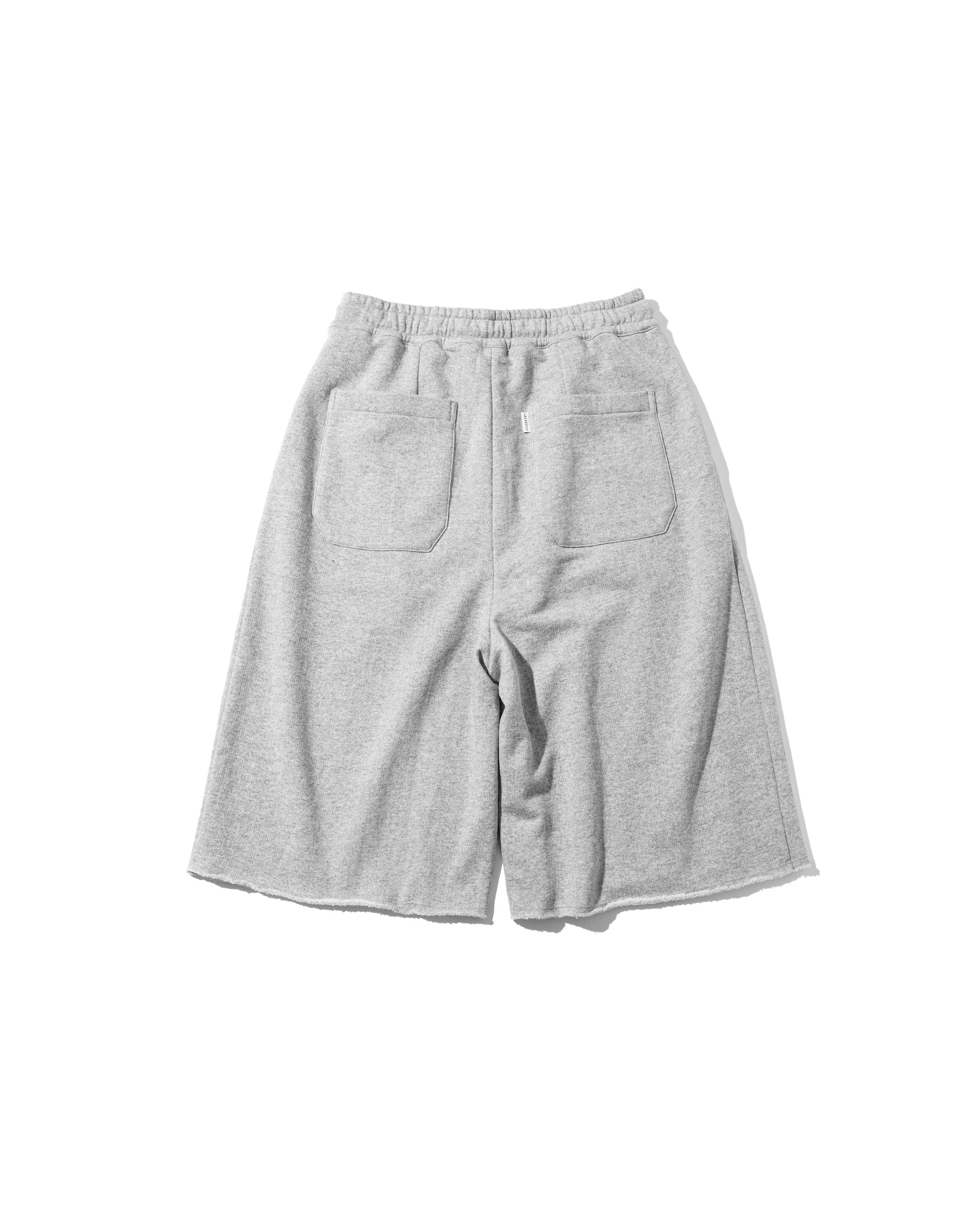 【9.8 SUN 20:00- IN STOCK】LOOP WHEEL WIDE HALF SWEATPANTS FOR YES GOOD MARKET