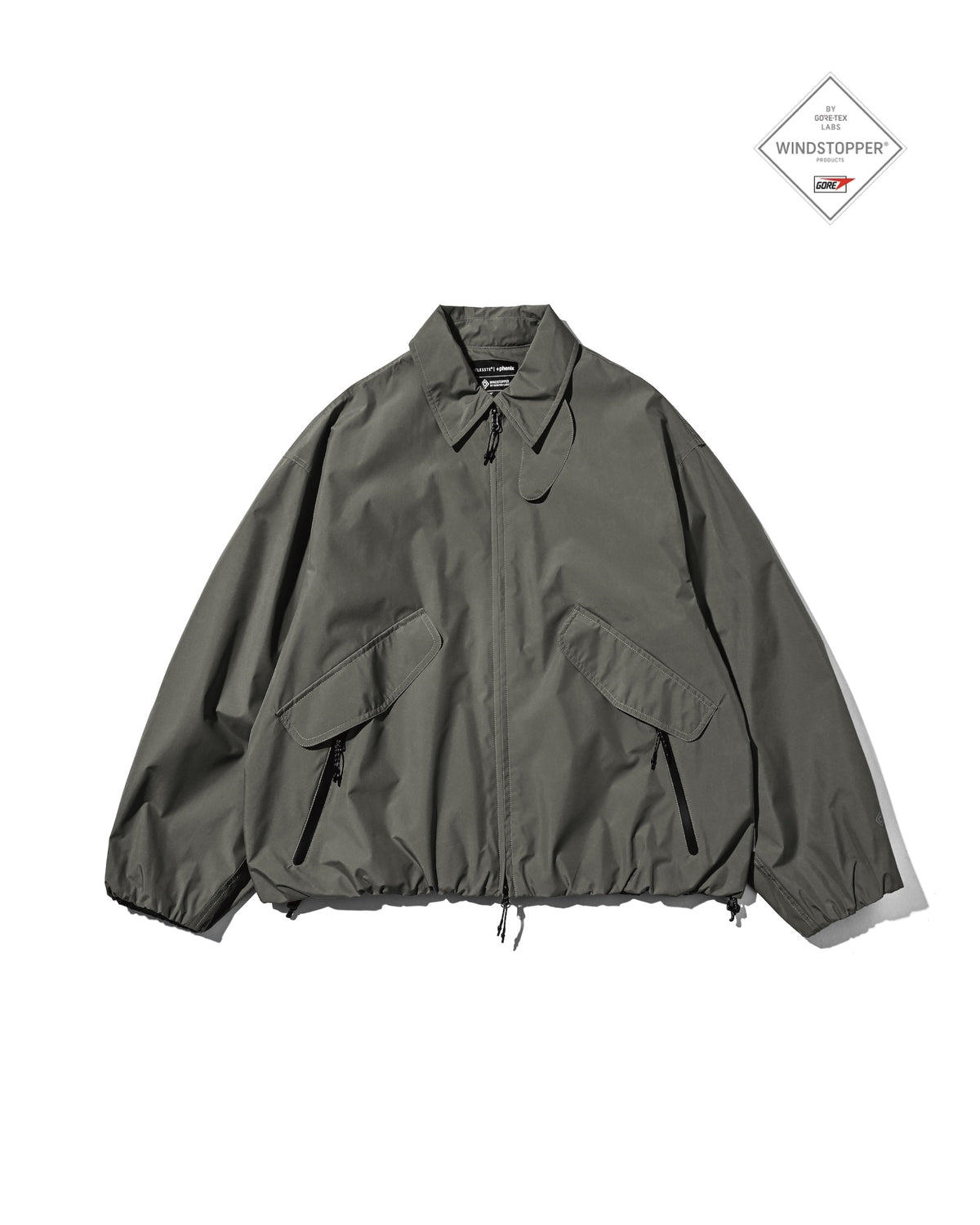 【9.12 SAT 20:00- IN STOCK】+phenix WINDSTOPPER® by GORE-TEX LABS CITY FLIGHT JACKET (ASPHALT GRAY)