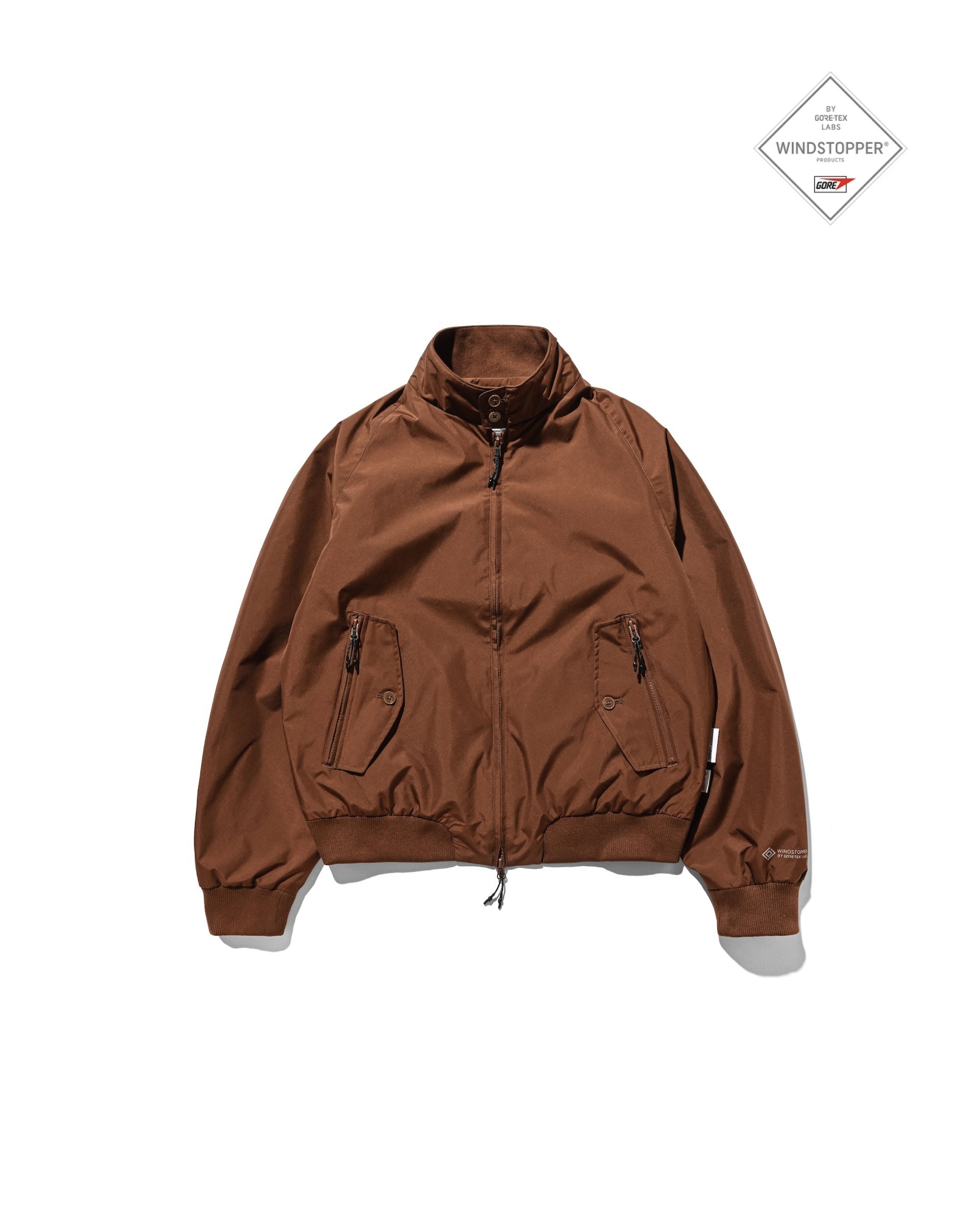 【10.29 WED 20:00- IN STOCK】+phenix WINDSTOPPER® by GORE-TEX LABS CITY HARRINGTON JACKET (CHOCOLATE BROWN)