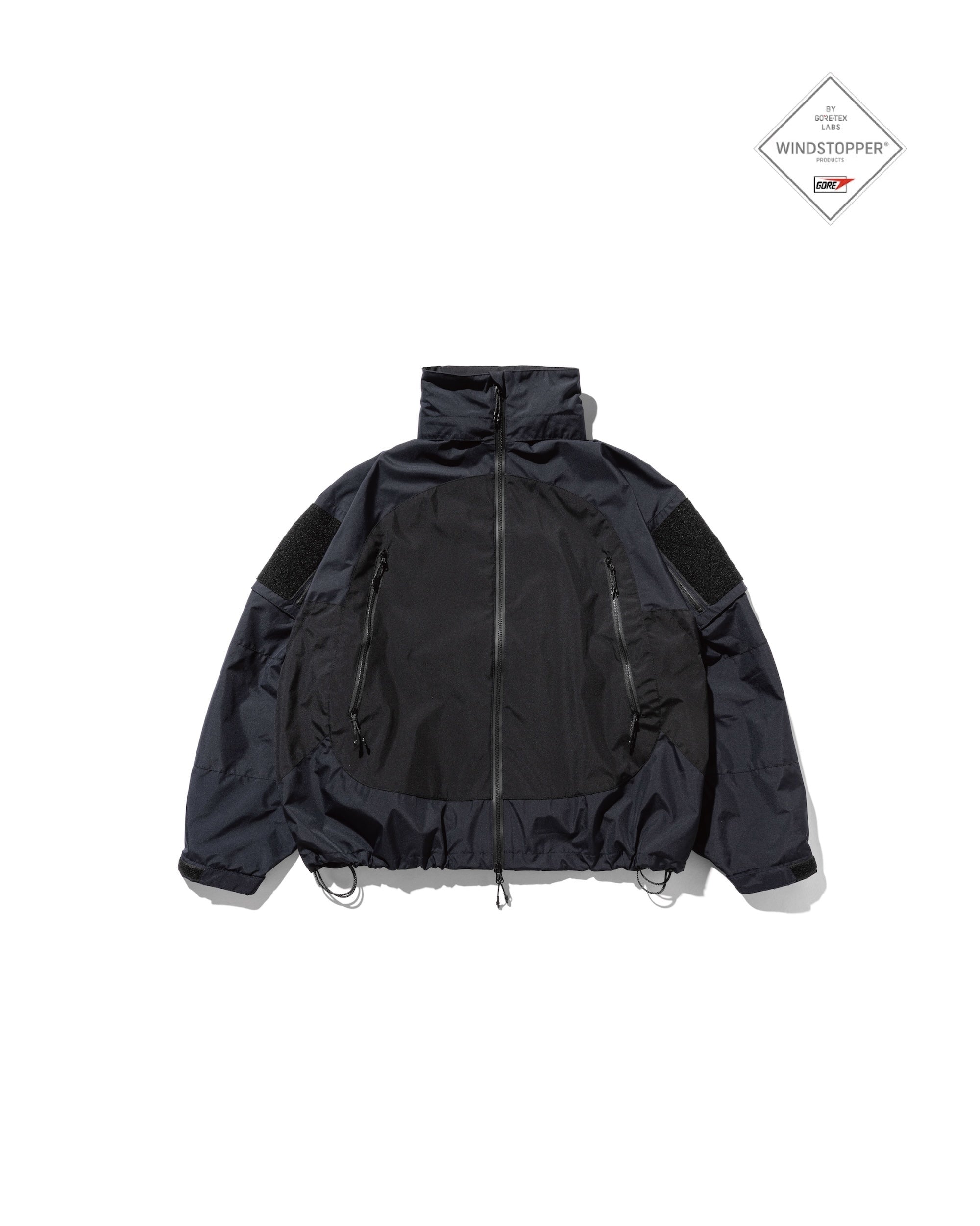 +phenix WINDSTOPPER® by GORE-TEX LABS CITY MILITARY JACKET (NAVY×BLACK)