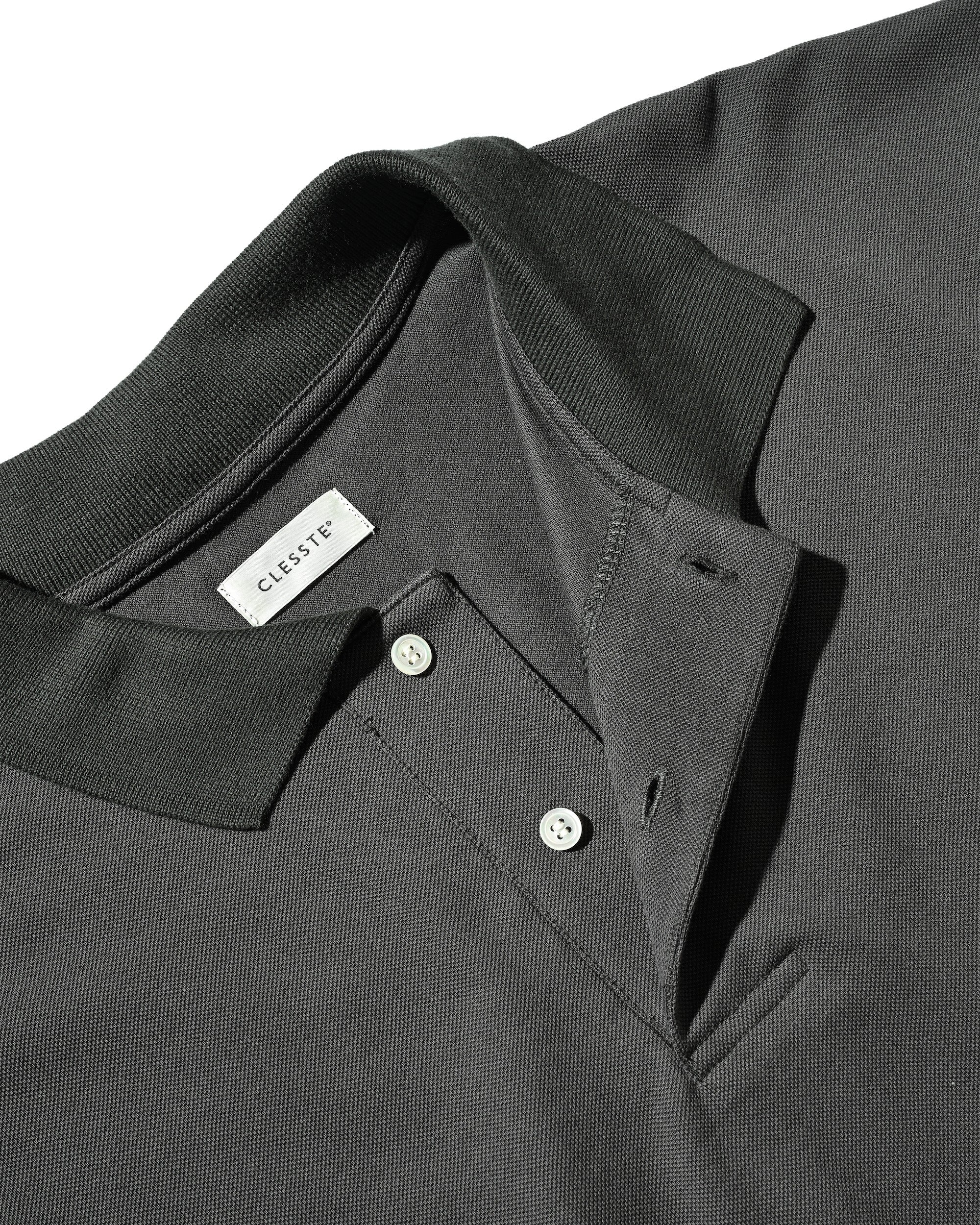 CITY S/S POLO SHIRT (CHARCOAL)