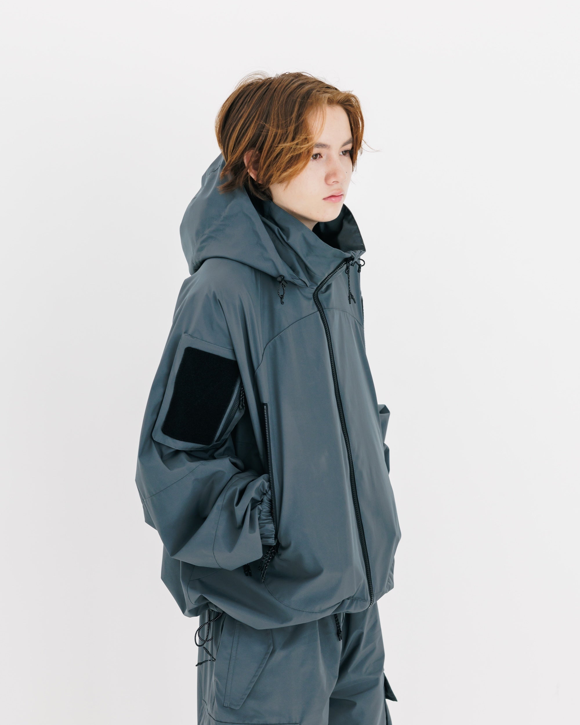 +phenix WINDSTOPPER® by GORE-TEX LABS CITY MILITARY JACKET (GRAPHAITE GRAY)