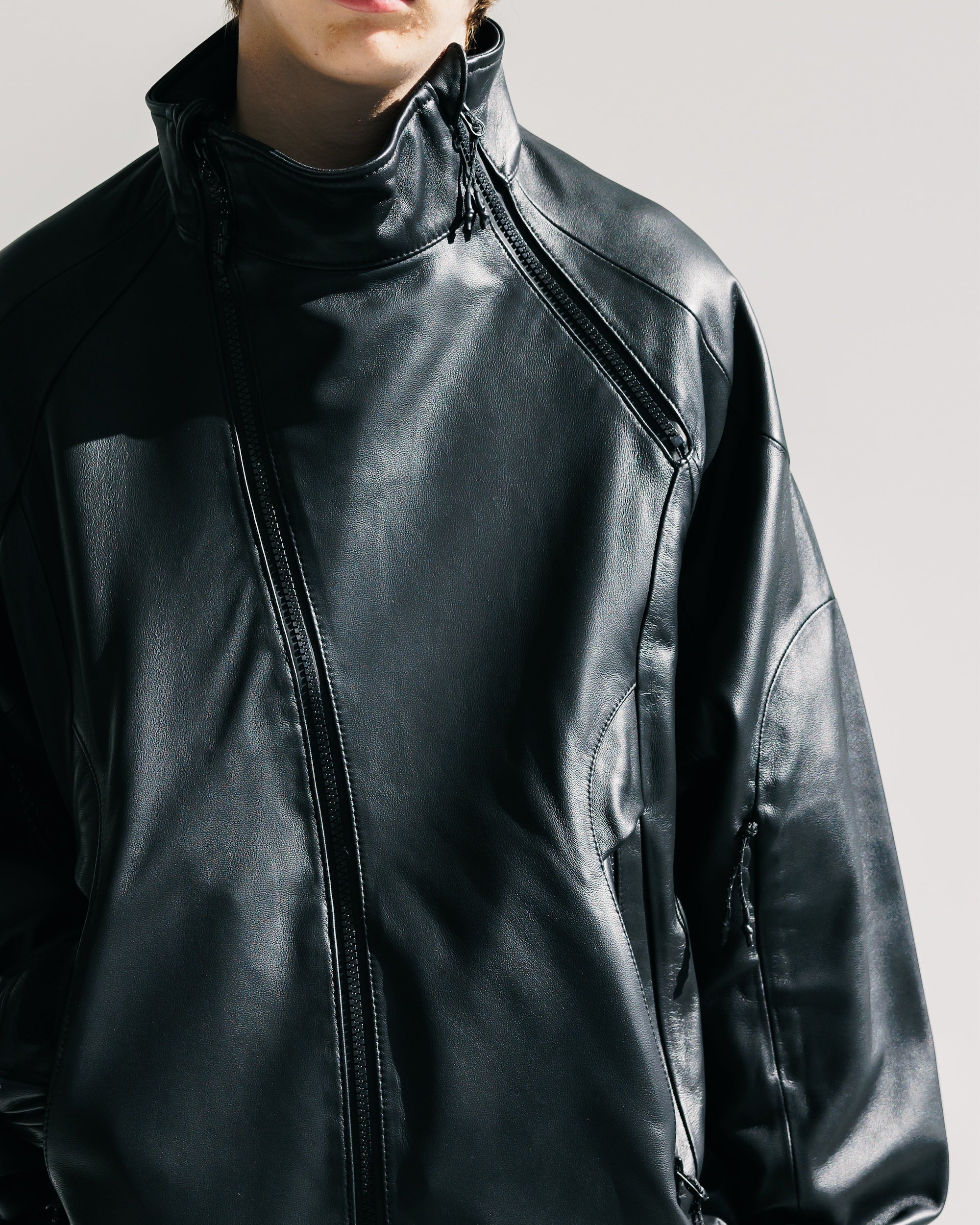 【2.5 WED 20:00- IN STOCK】+phenix WINDSTOPPER® by GORE-TEX LABS LEATHER CITY SIDEWINDER JACKET