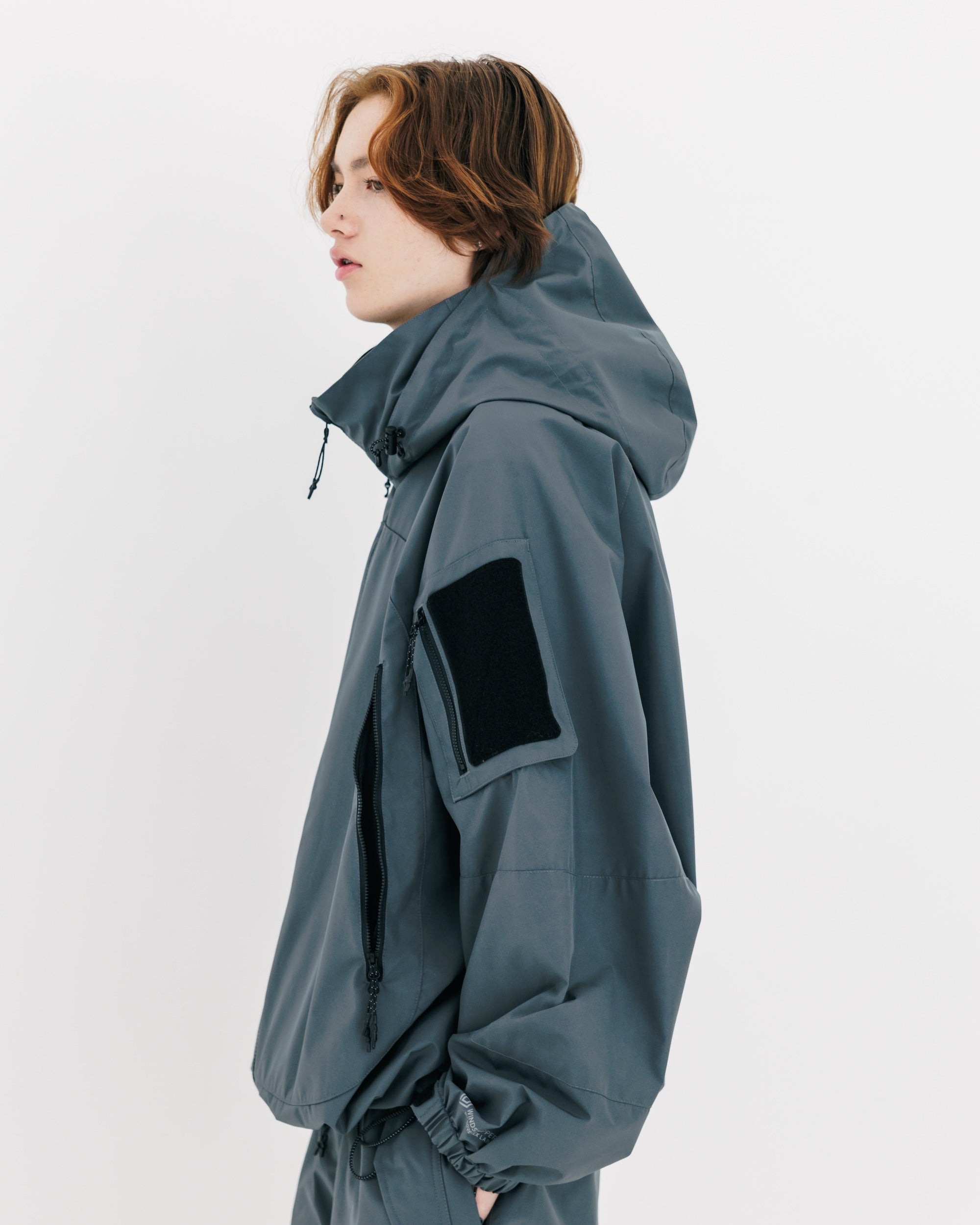 【2.8 SAT 20:00- IN STOCK】+phenix WINDSTOPPER® by GORE-TEX LABS CITY MILITARY JACKET (GRAPHAITE GRAY)