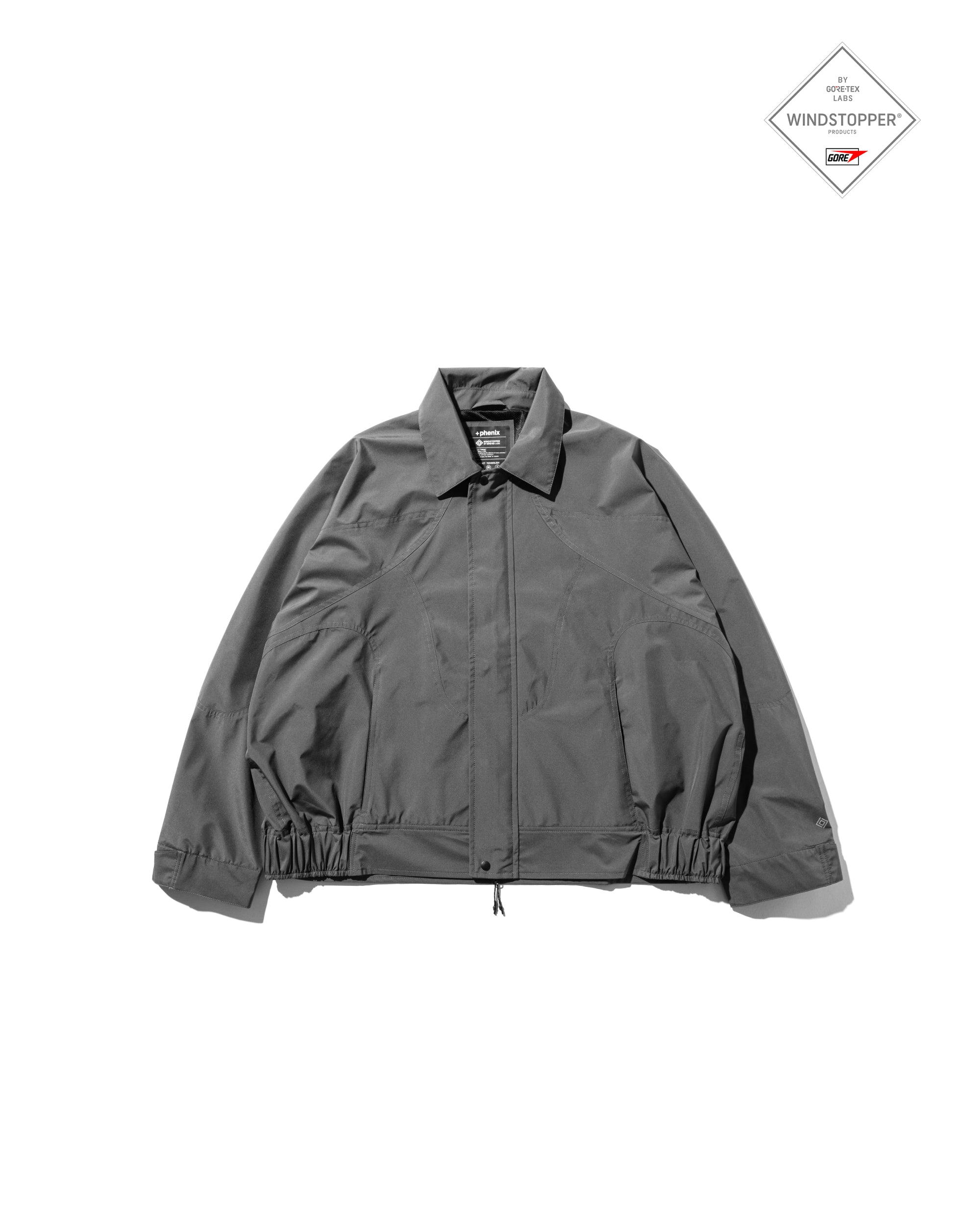 +phenix WINDSTOPPER® by GORE-TEX LABS FUTURE JACKET (GRAPHAITE GRAY)