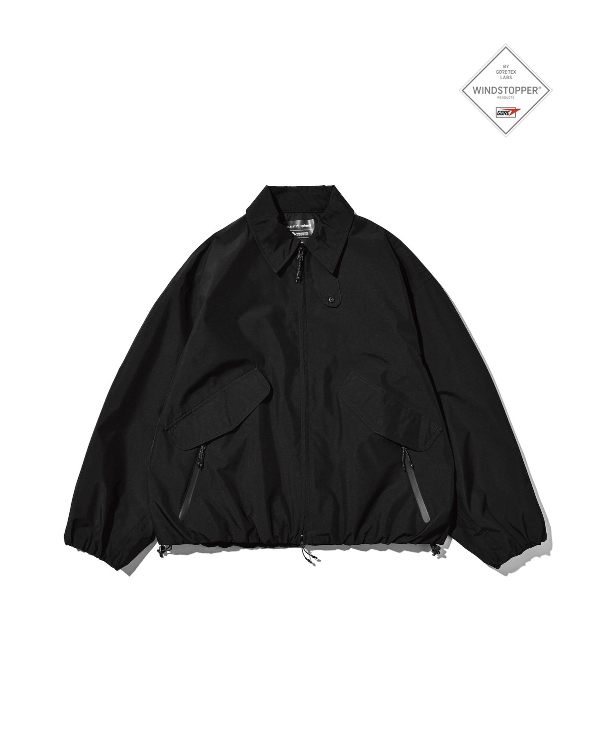 【9.12 SAT 20:00- IN STOCK】+phenix WINDSTOPPER® by GORE-TEX LABS CITY FLIGHT JACKET (BLACK)