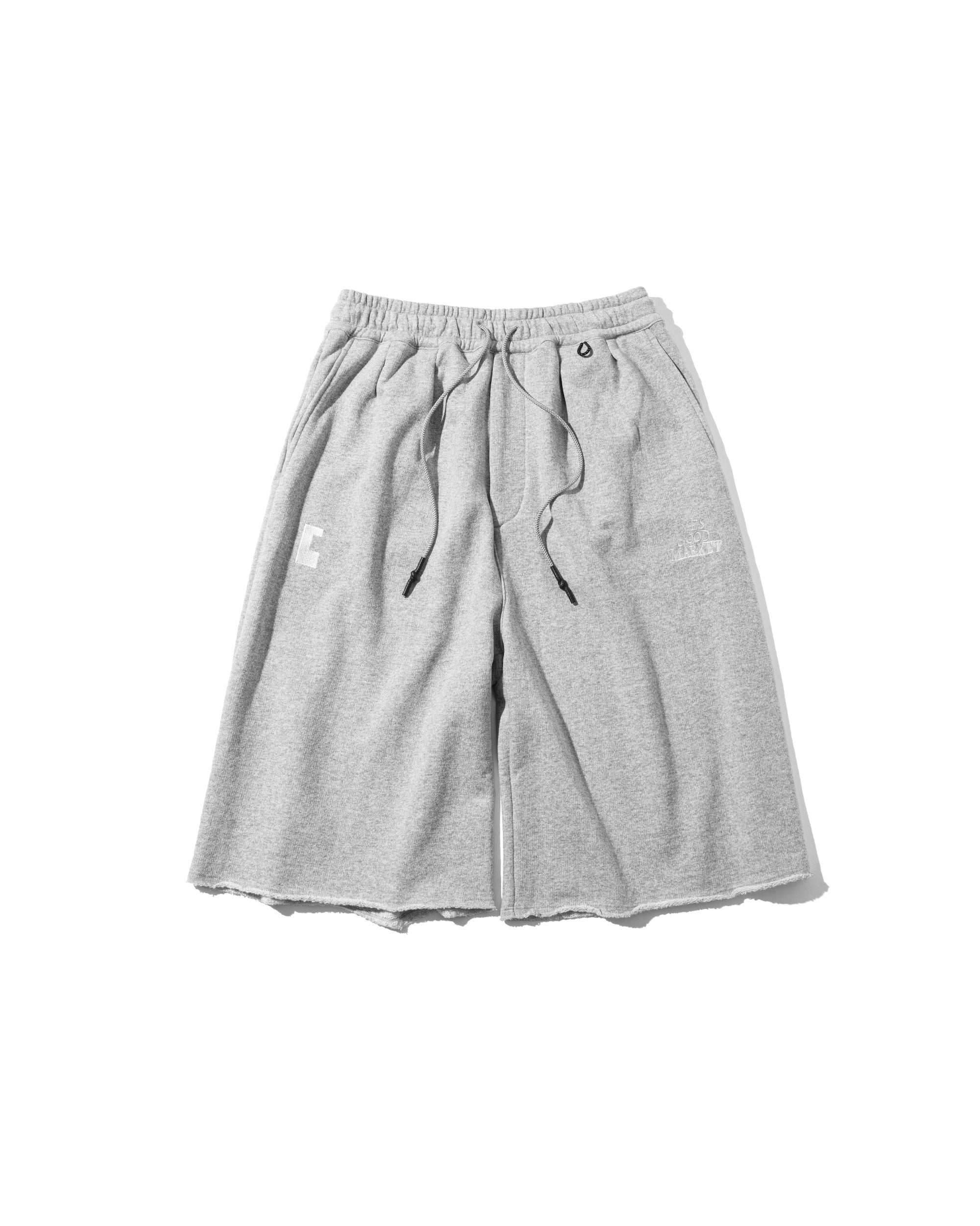 【9.8 SUN 20:00- IN STOCK】LOOP WHEEL WIDE HALF SWEATPANTS FOR YES GOOD MARKET