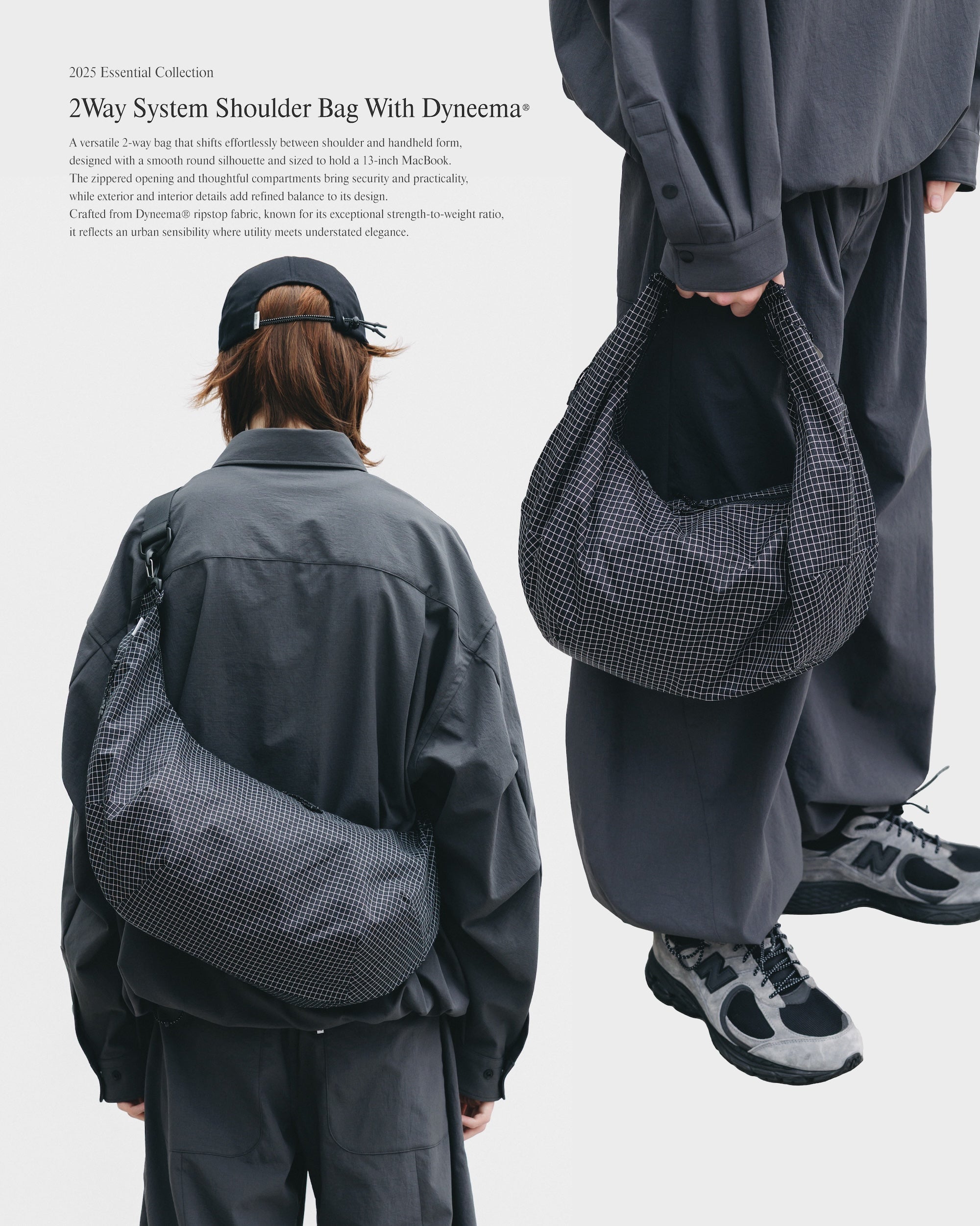 2025.7.2発売品　即完　CLESSTE 黒 ACTIVE CITY FUTURE BAG (BLACK)