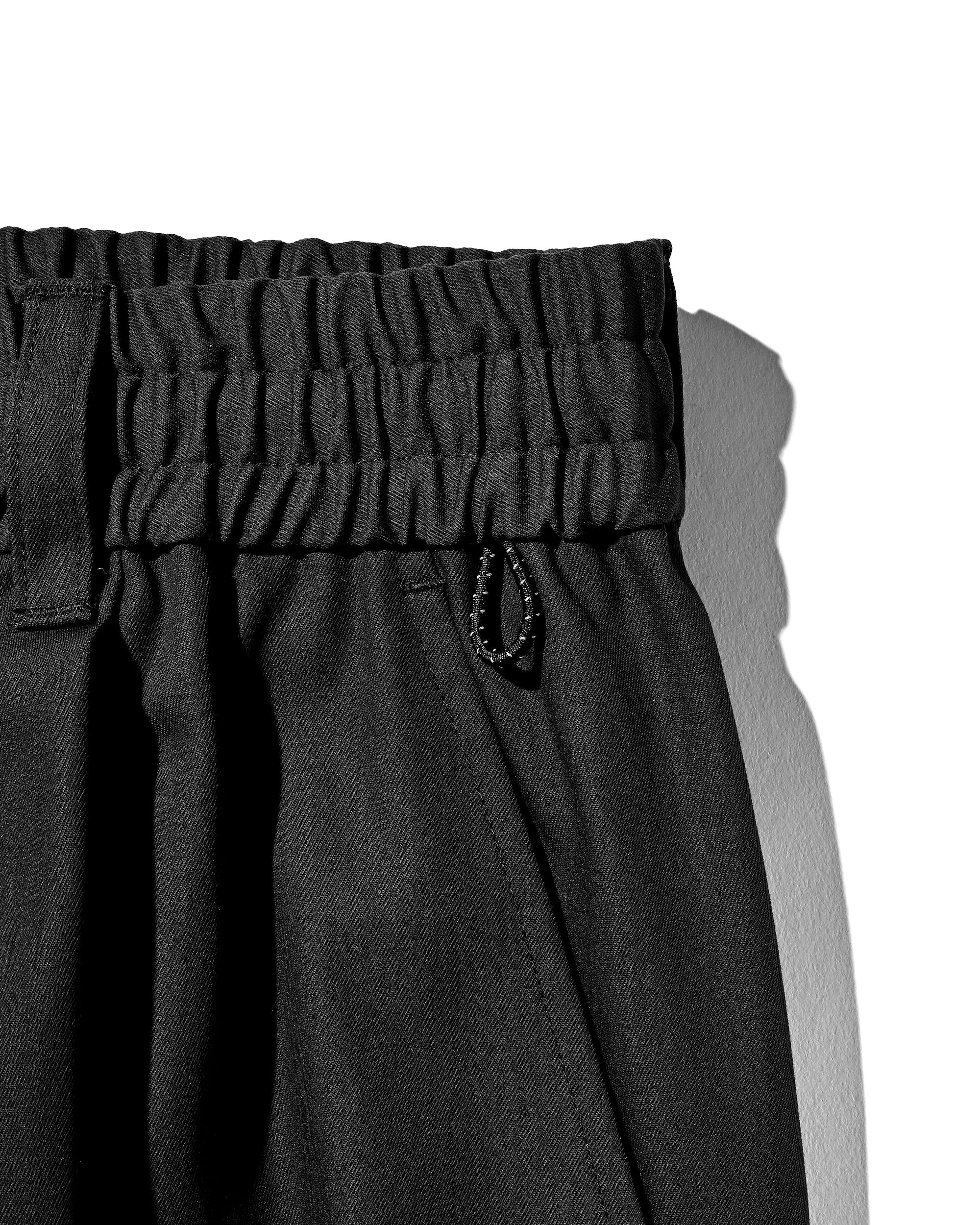 【5.17 SAT 20:00- IN STOCK】MASSIVE TWISTED PANTS (BLACK)